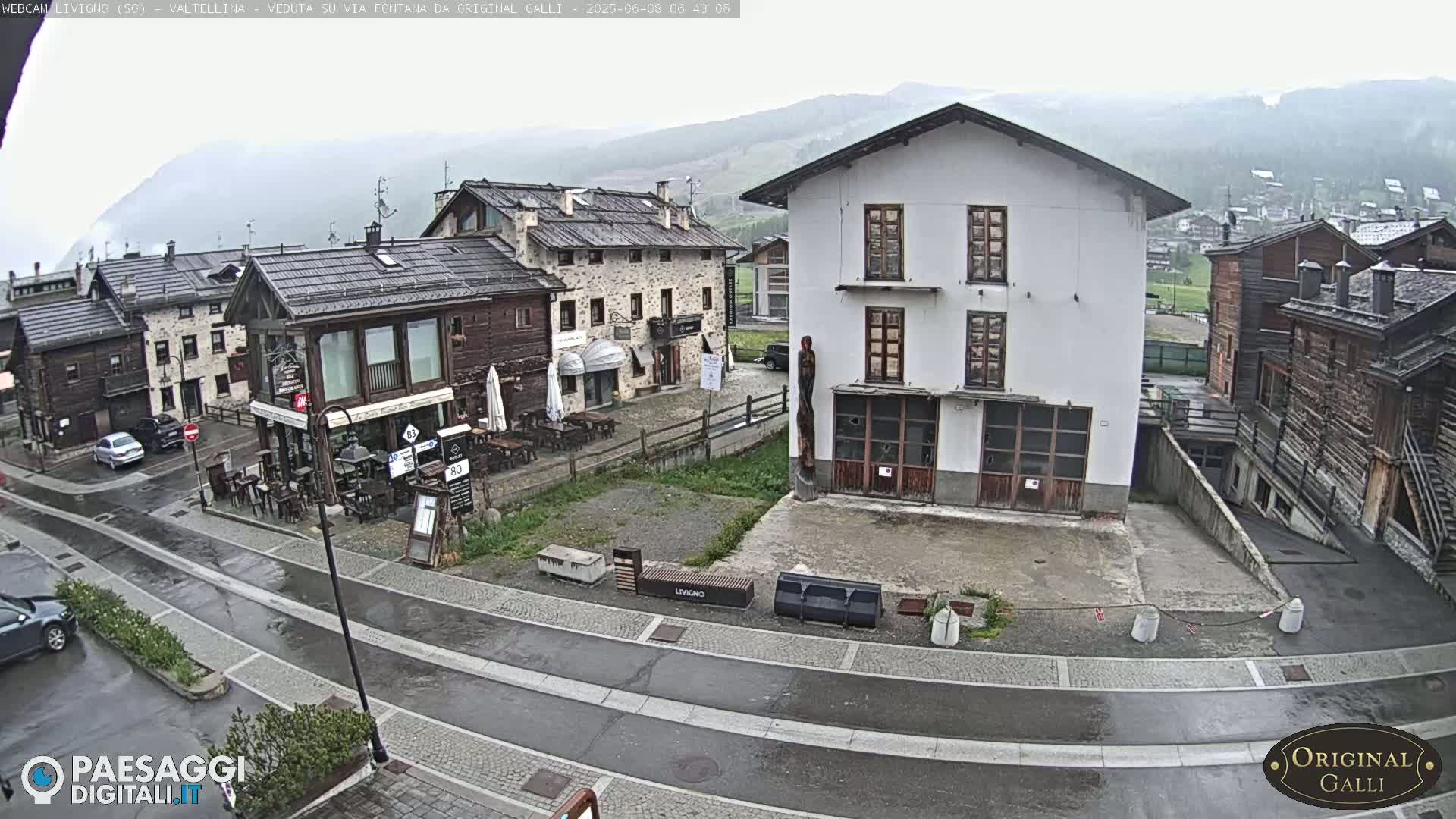 Livigno City Centro Center Live Cam - Sondrio, Lombardy, Italy