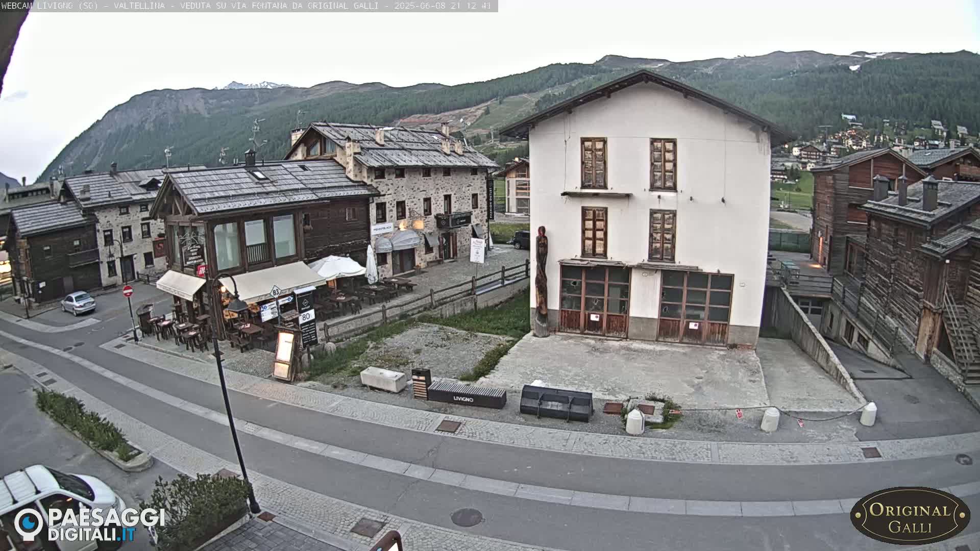 Livigno City Centro Center Live Cam - Sondrio, Lombardy, Italy