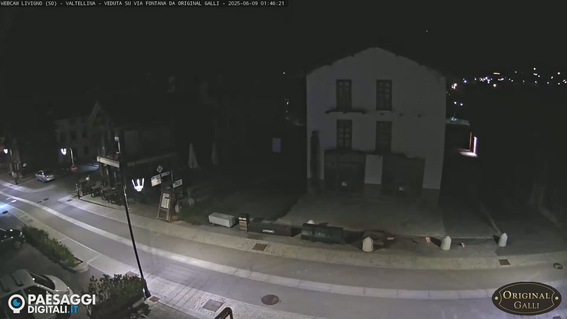 Livigno City Centro Center Live Cam - Sondrio, Lombardy, Italy