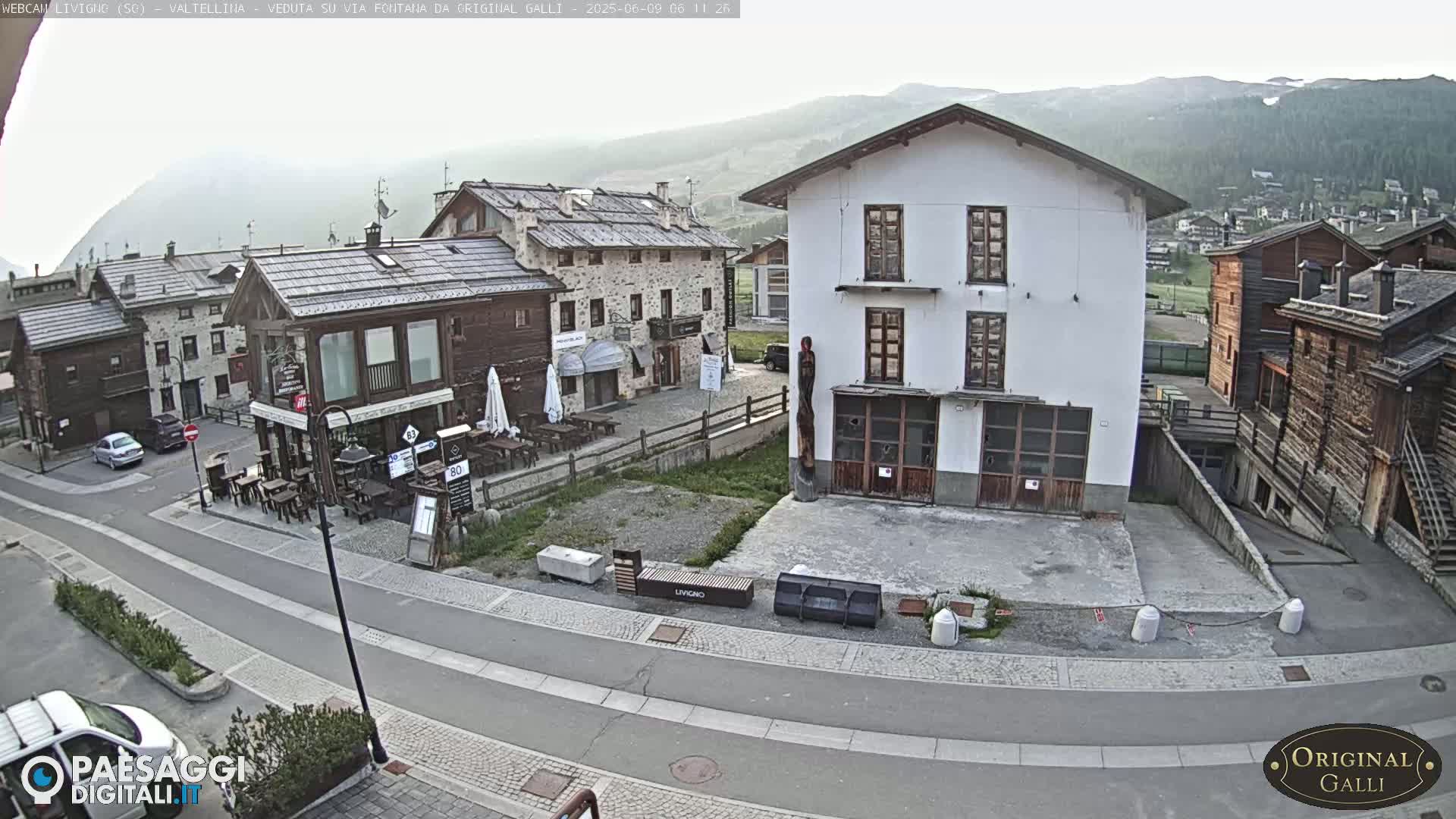 Livigno City Centro Center Live Cam - Sondrio, Lombardy, Italy