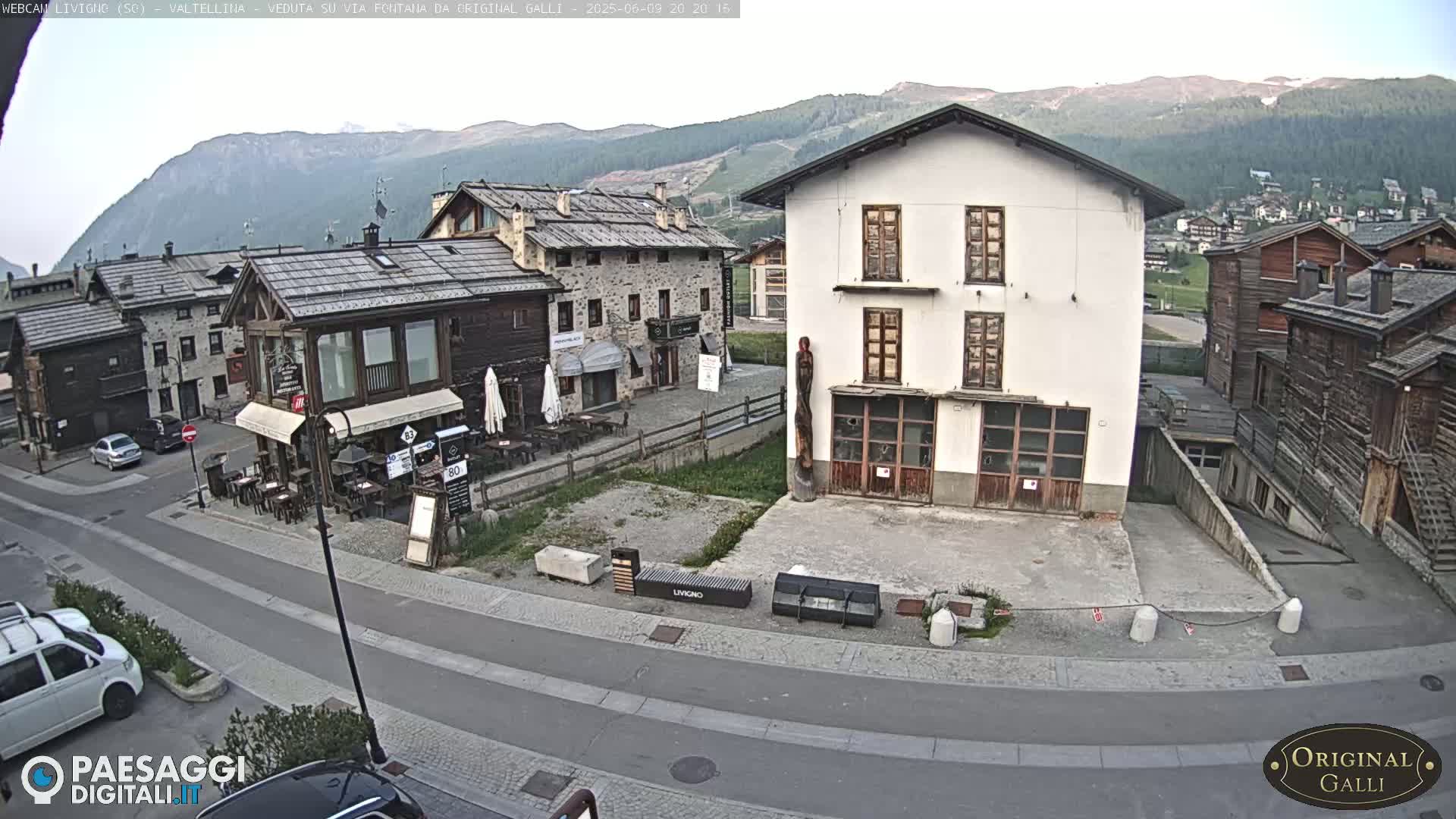 Livigno City Centro Center Live Cam - Sondrio, Lombardy, Italy