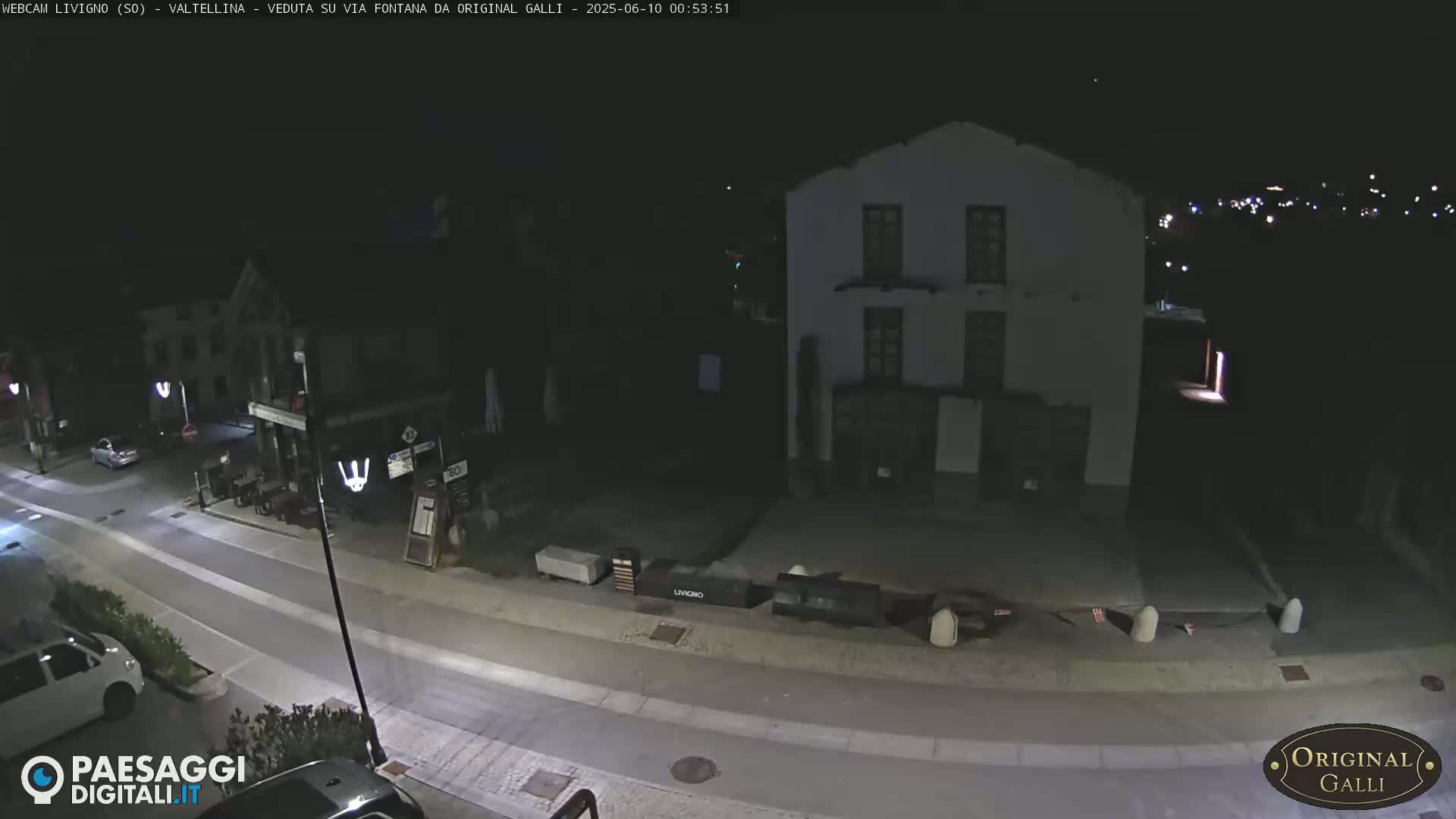 Livigno City Centro Center Live Cam - Sondrio, Lombardy, Italy