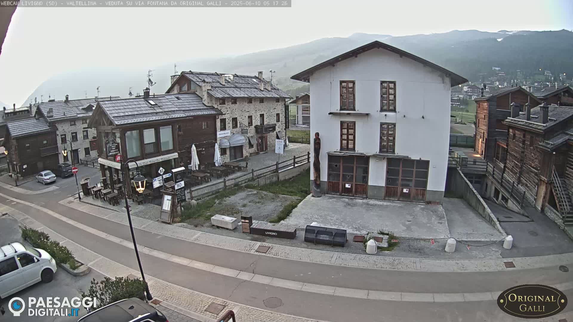 Livigno City Centro Center Live Cam - Sondrio, Lombardy, Italy