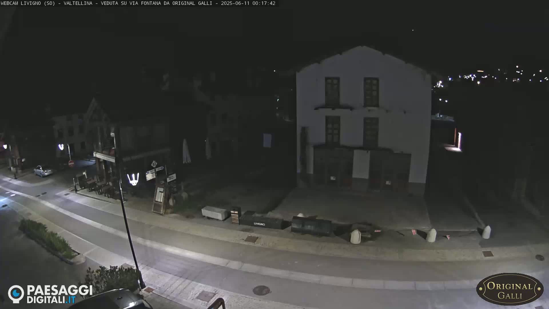 Livigno City Centro Center Live Cam - Sondrio, Lombardy, Italy