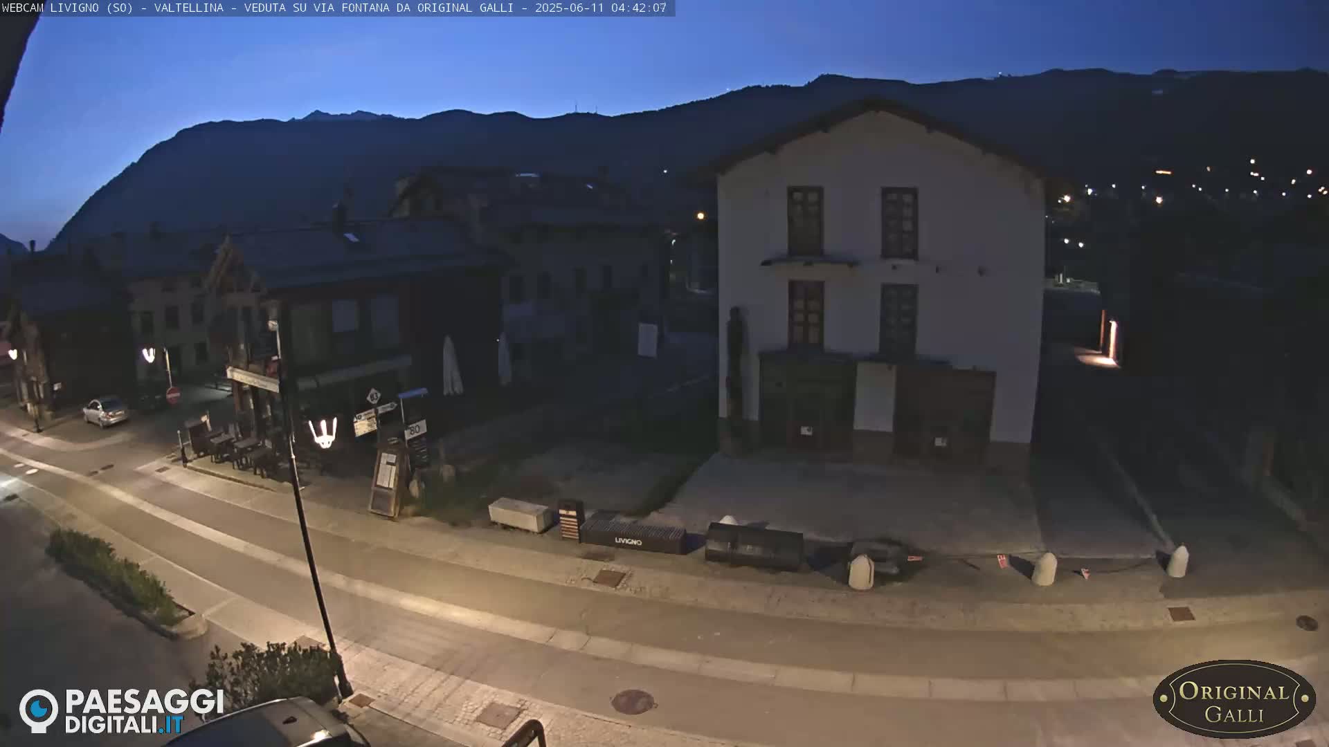 Livigno City Centro Center Live Cam - Sondrio, Lombardy, Italy