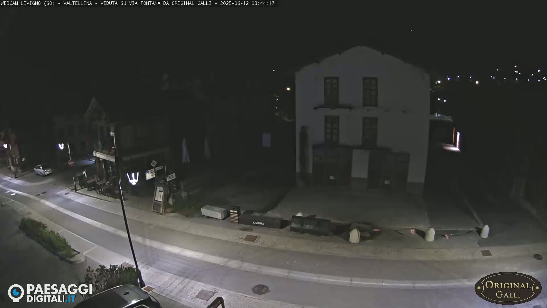 Livigno City Centro Center Live Cam - Sondrio, Lombardy, Italy
