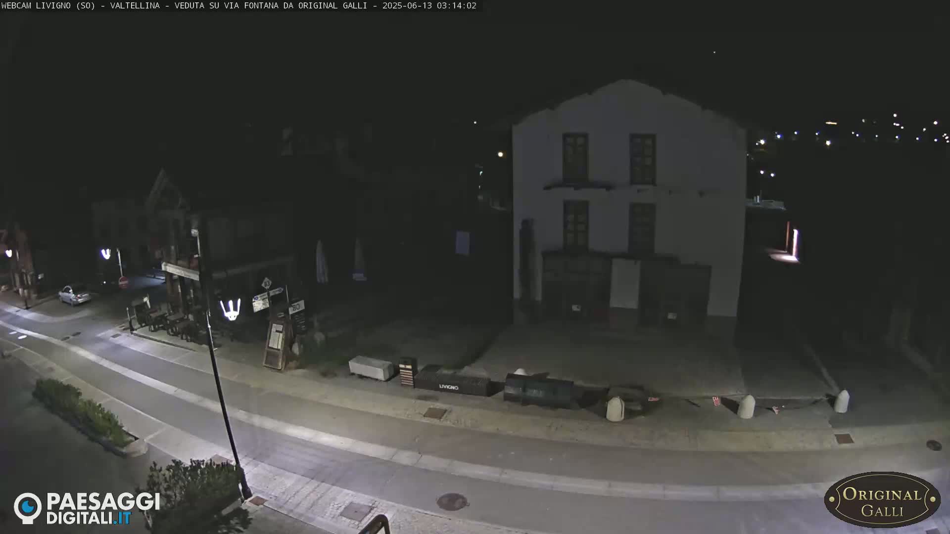 Livigno City Centro Center Live Cam - Sondrio, Lombardy, Italy