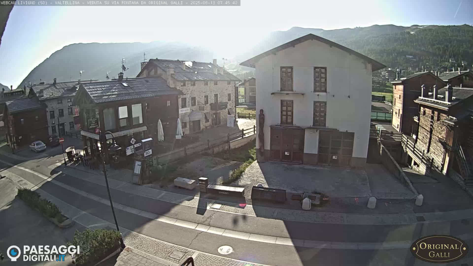 Livigno City Centro Center Live Cam - Sondrio, Lombardy, Italy