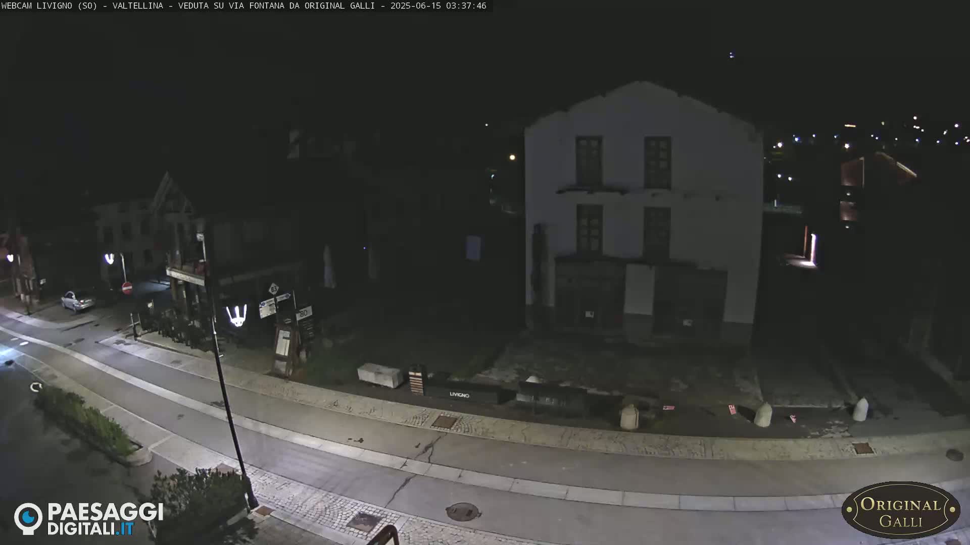 Livigno City Centro Center Live Cam - Sondrio, Lombardy, Italy