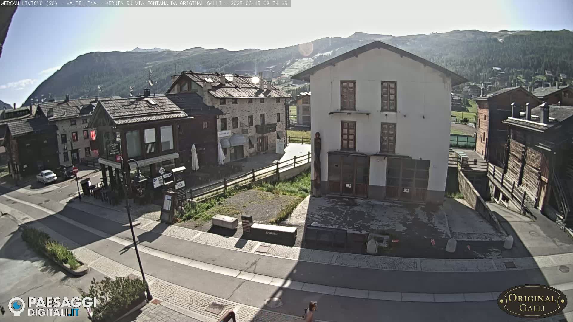 Livigno City Centro Center Live Cam - Sondrio, Lombardy, Italy