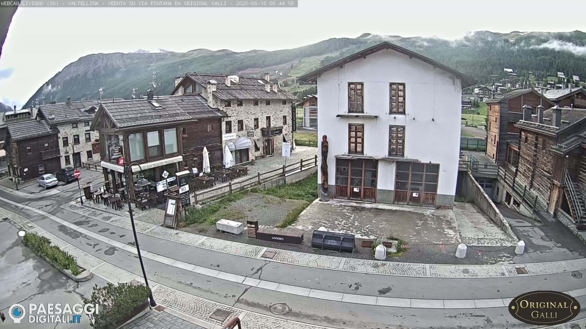 Livigno City Centro Center Live Cam - Sondrio, Lombardy, Italy