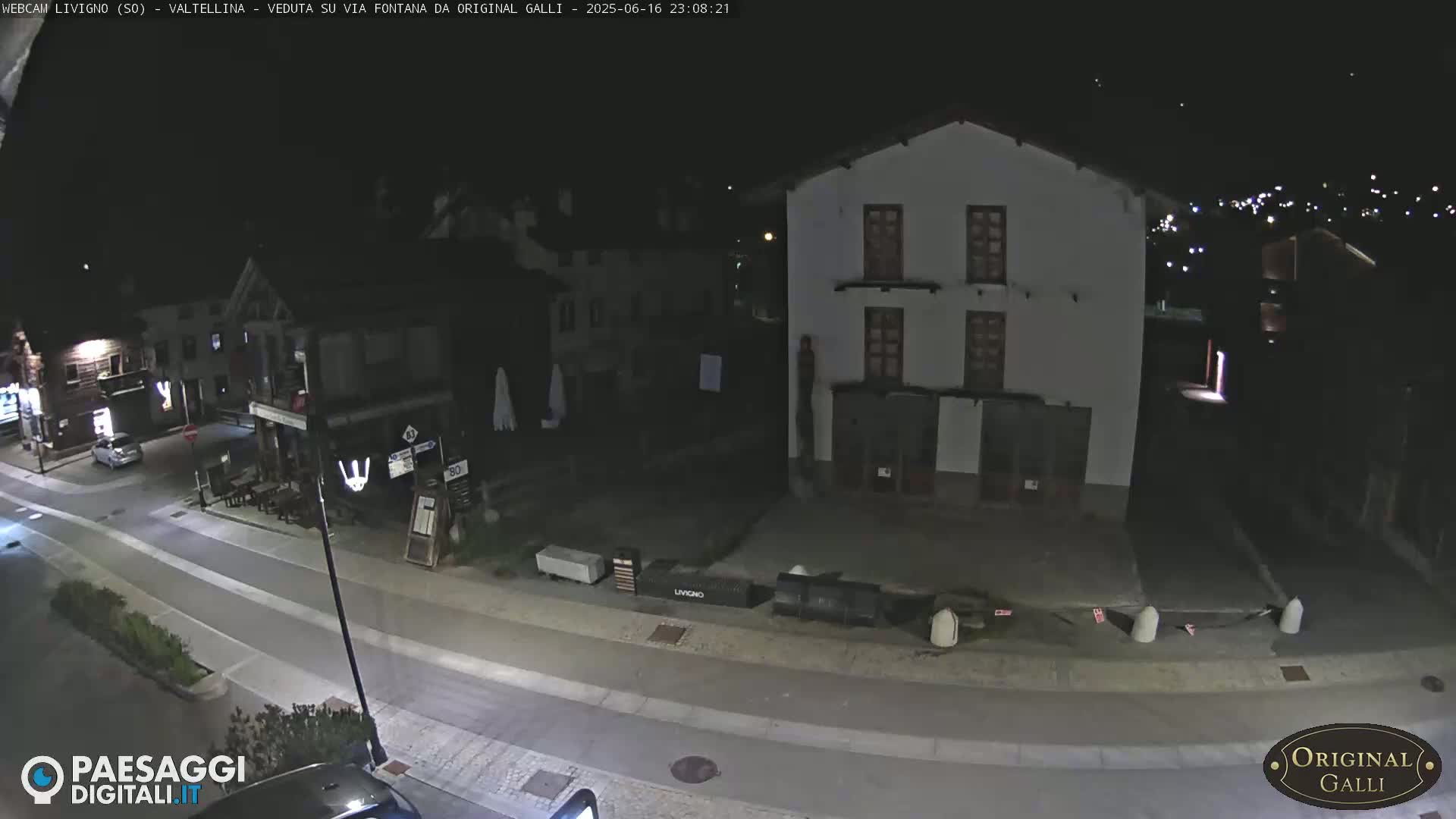 Livigno City Centro Center Live Cam - Sondrio, Lombardy, Italy