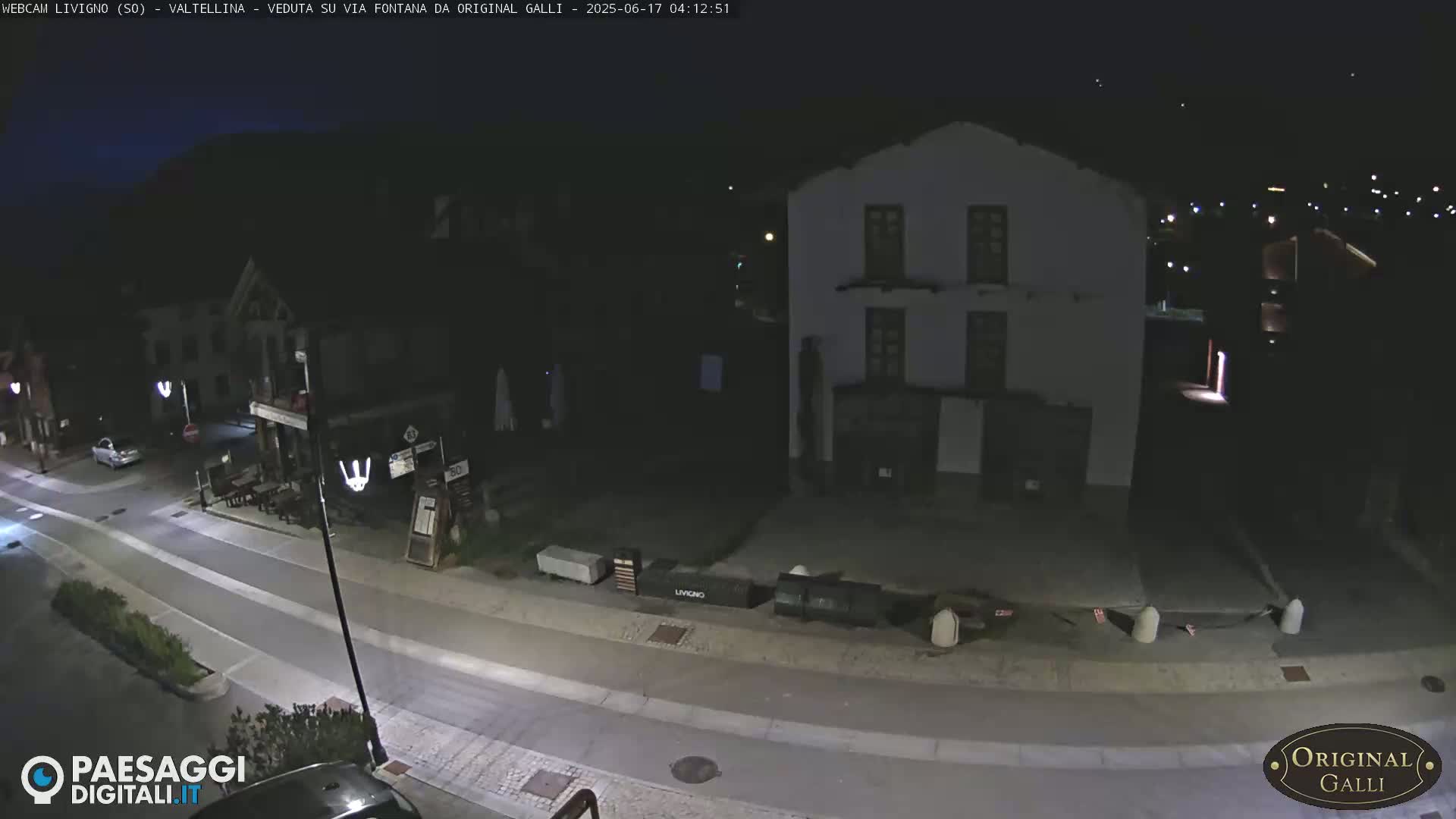 Livigno City Centro Center Live Cam - Sondrio, Lombardy, Italy