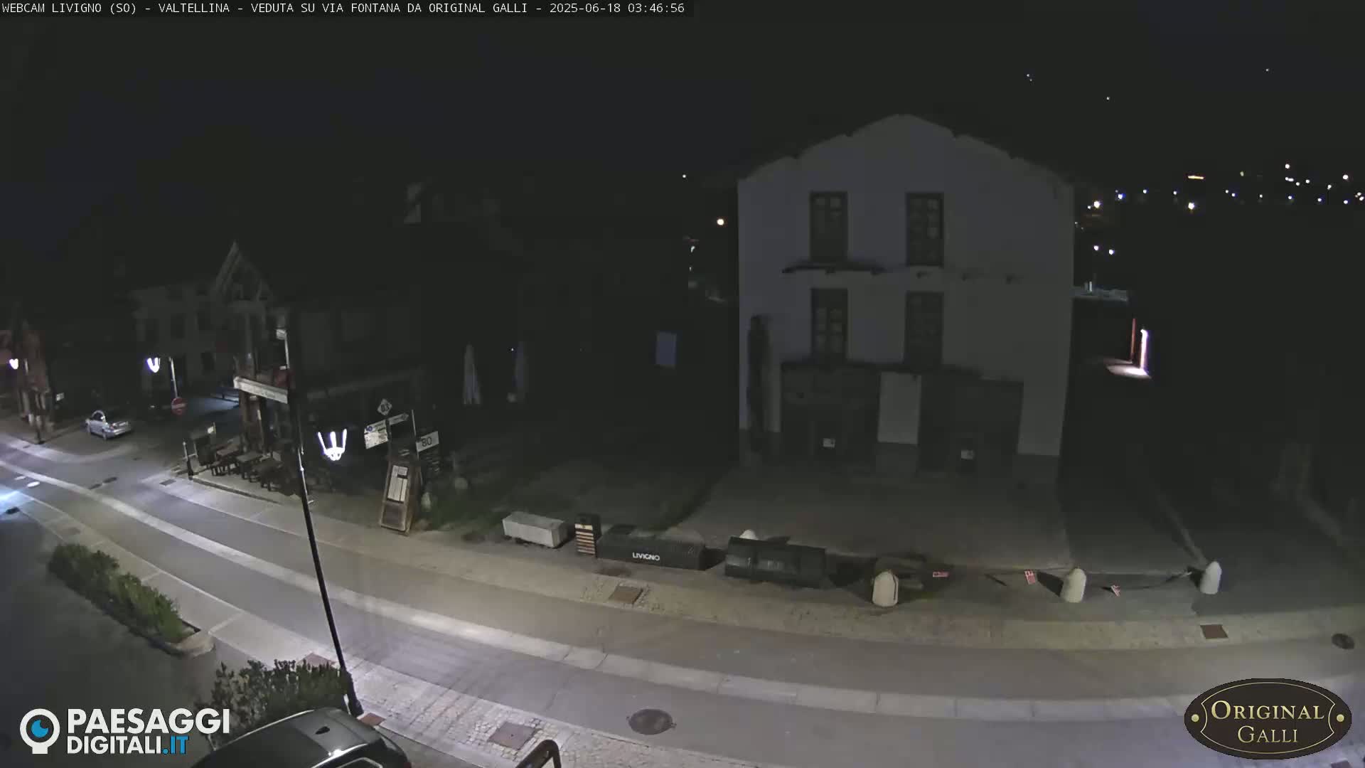Livigno City Centro Center Live Cam - Sondrio, Lombardy, Italy