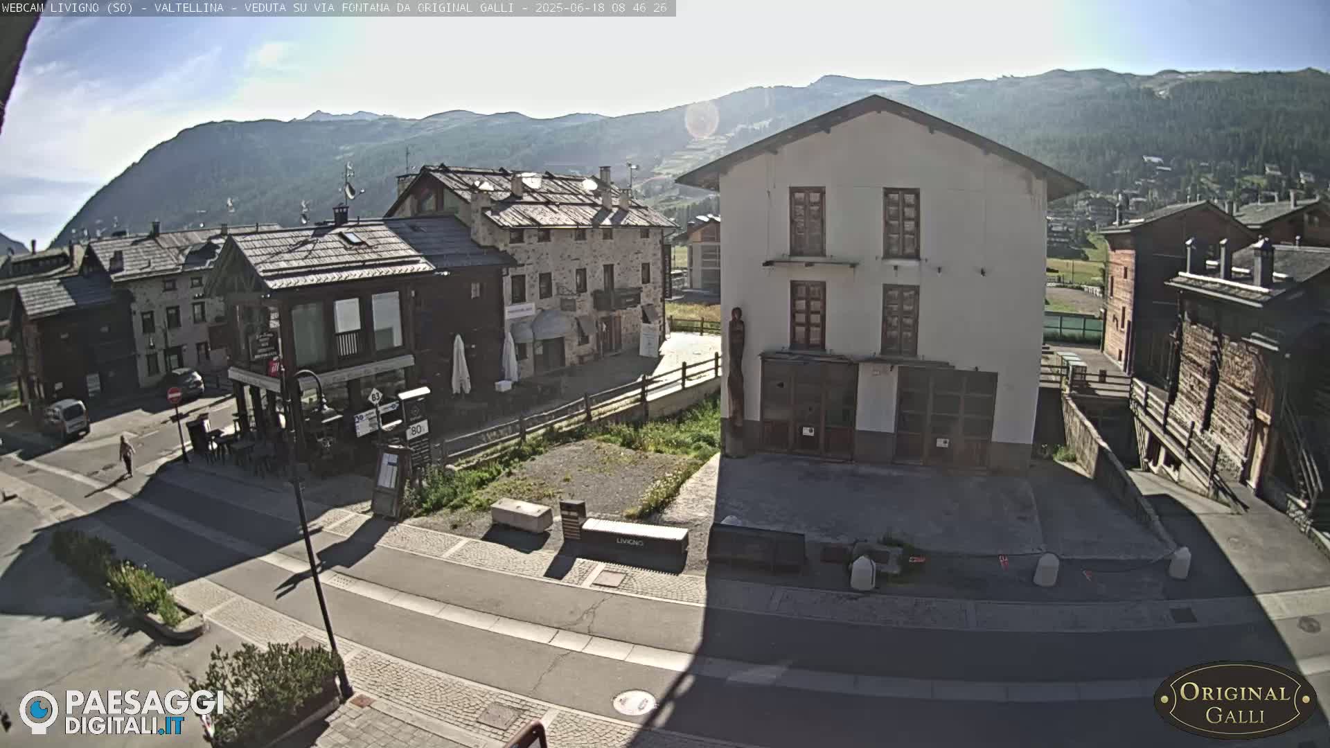 Livigno City Centro Center Live Cam - Sondrio, Lombardy, Italy