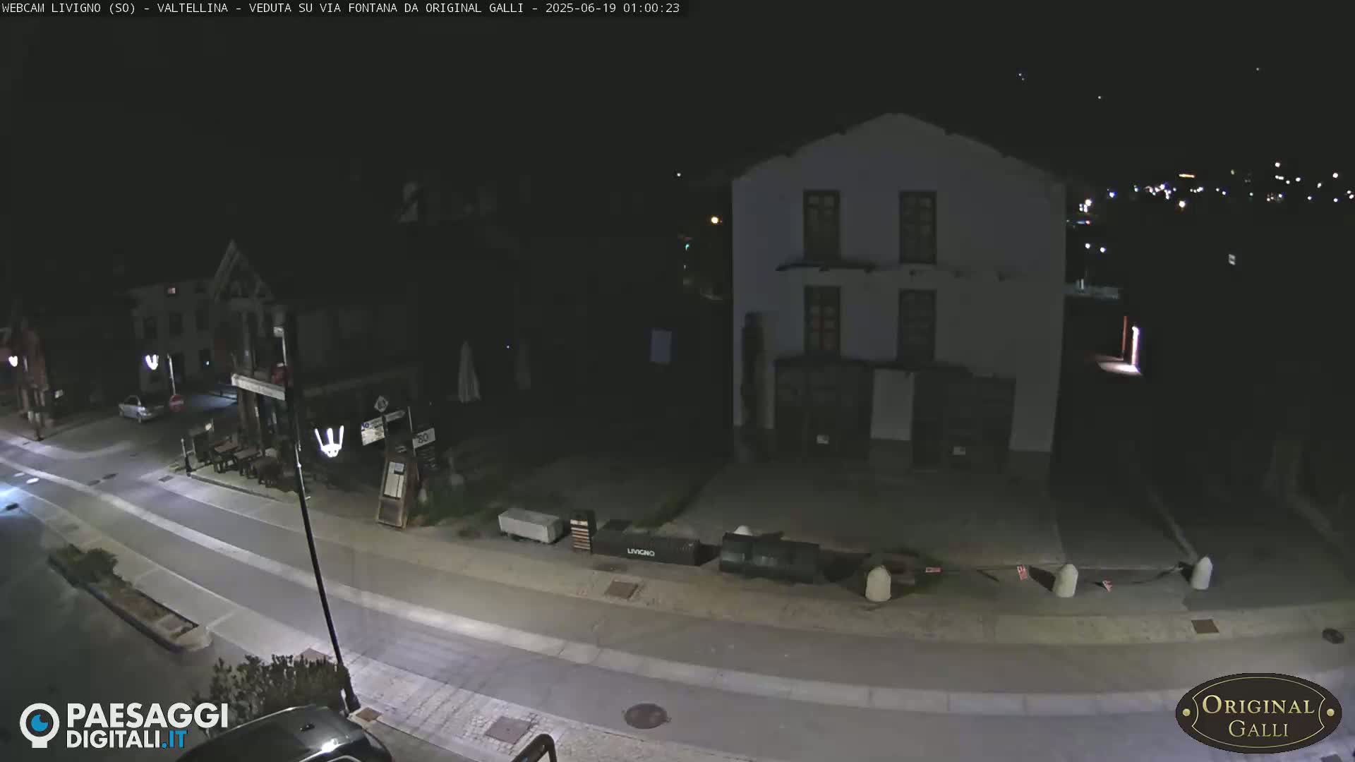 Livigno City Centro Center Live Cam - Sondrio, Lombardy, Italy
