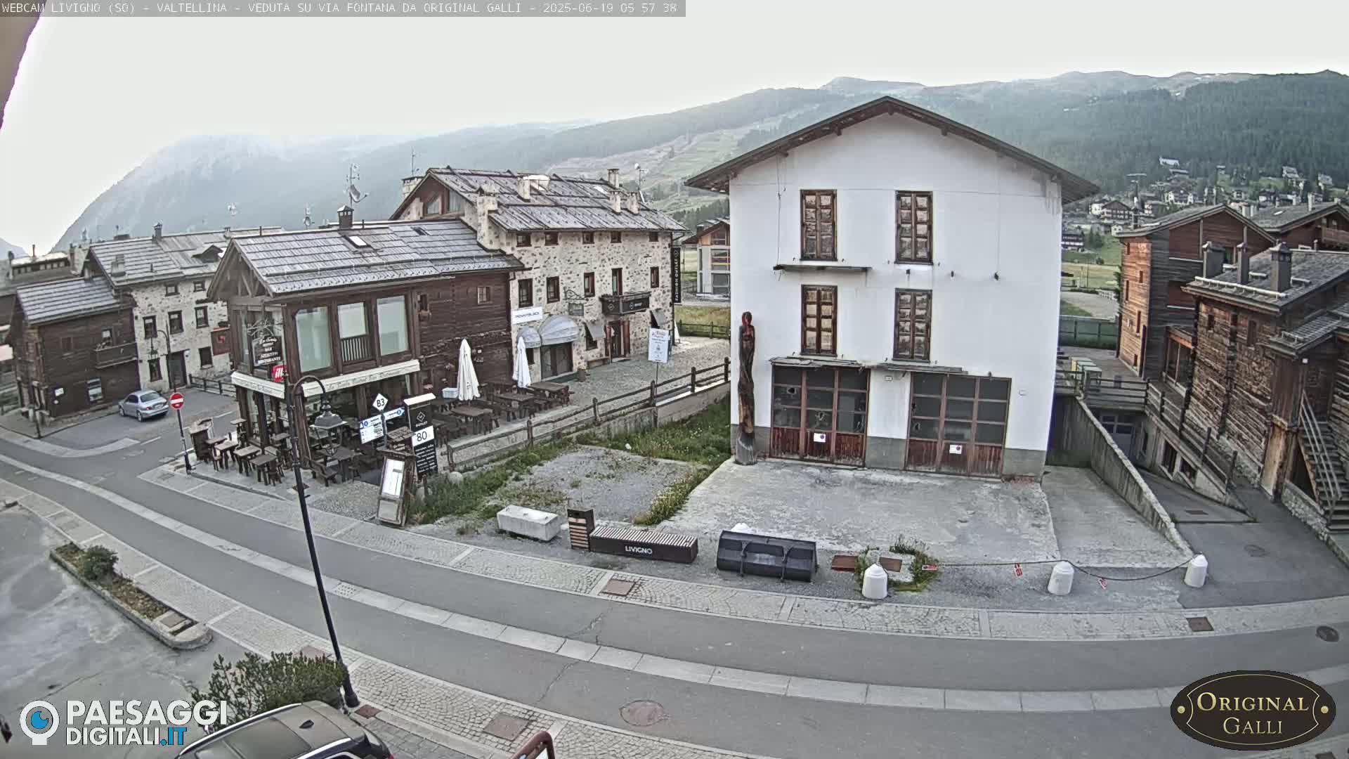 Livigno City Centro Center Live Cam - Sondrio, Lombardy, Italy