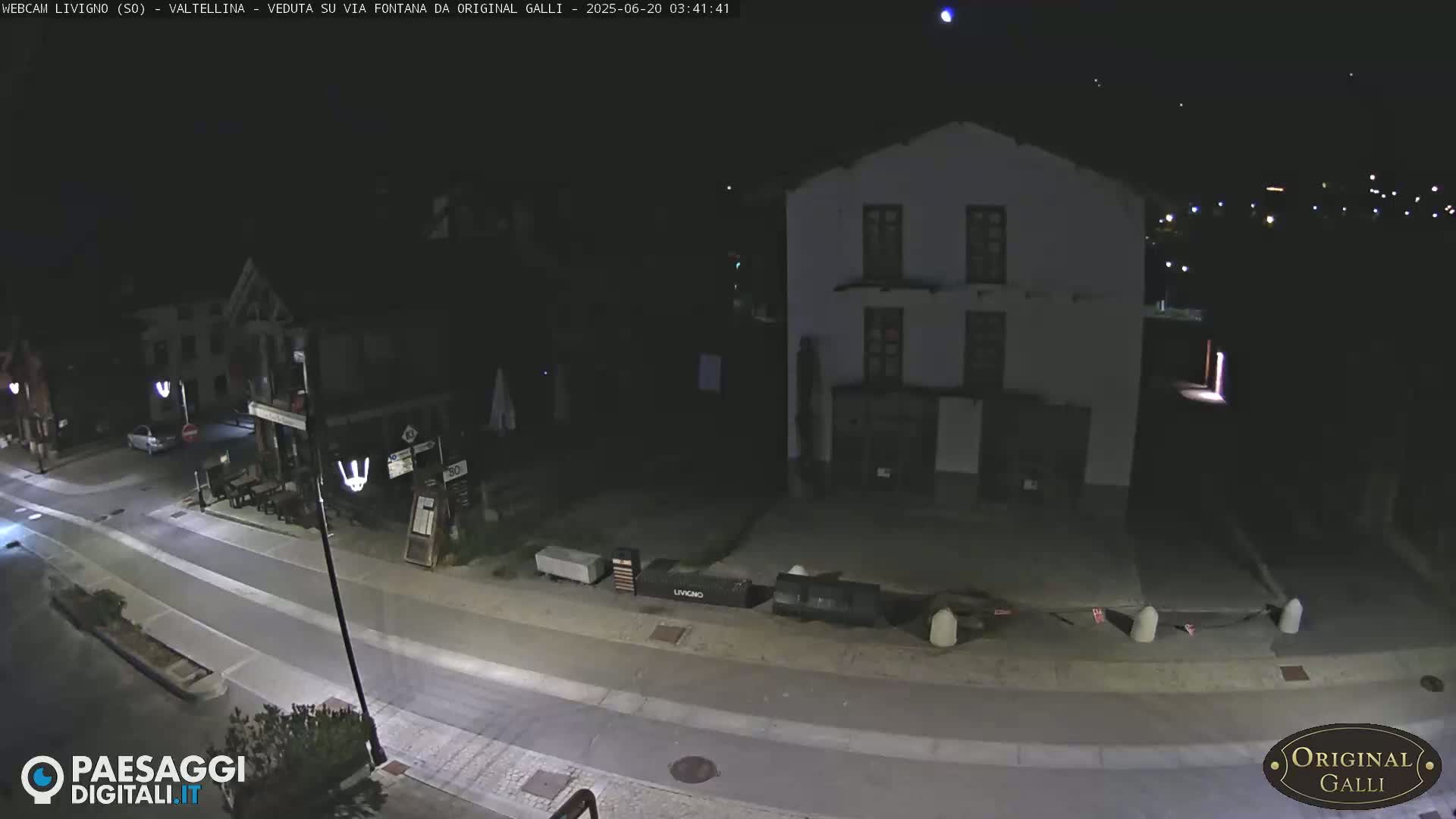 Livigno City Centro Center Live Cam - Sondrio, Lombardy, Italy