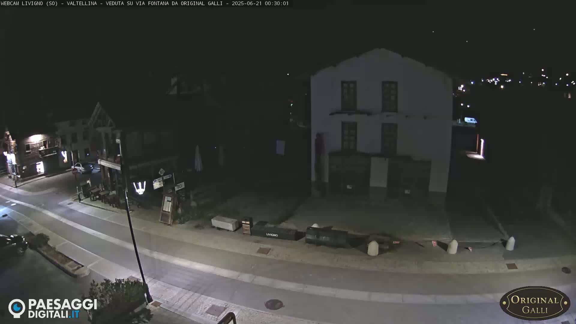 Livigno City Centro Center Live Cam - Sondrio, Lombardy, Italy