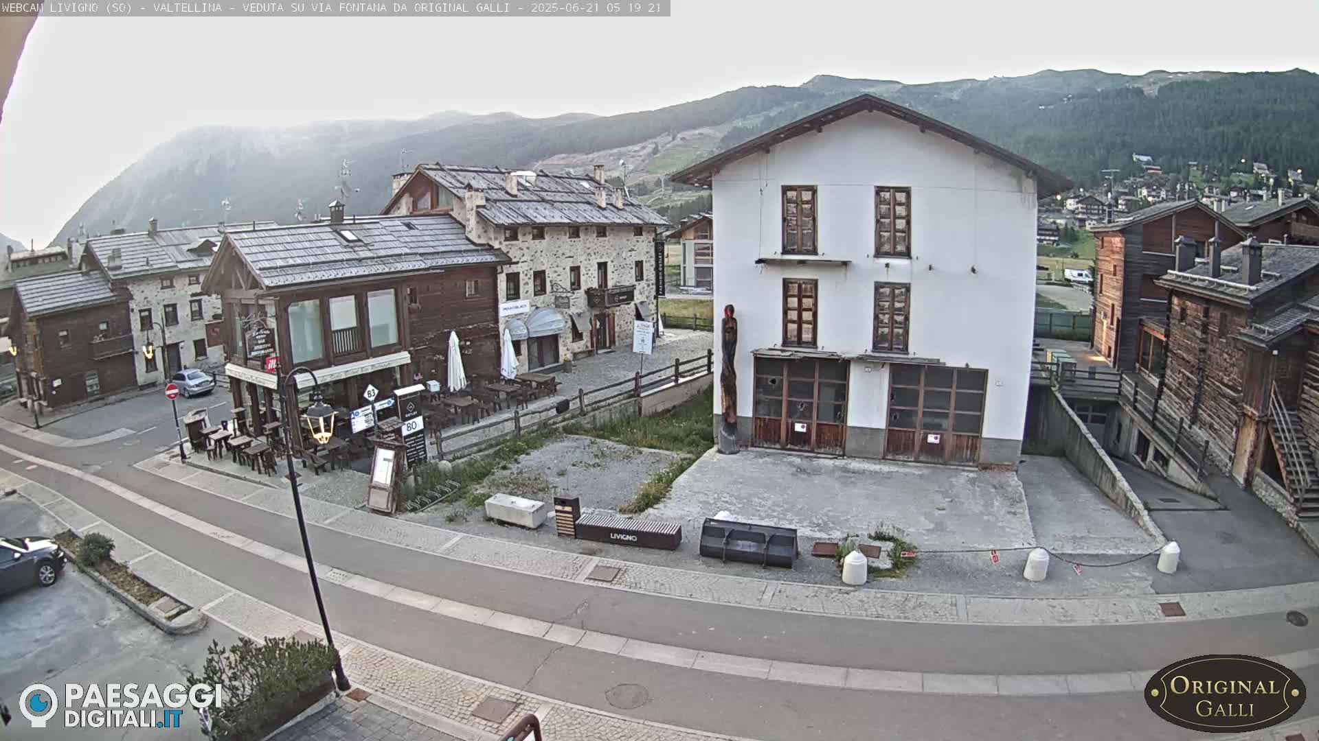 Livigno City Centro Center Live Cam - Sondrio, Lombardy, Italy