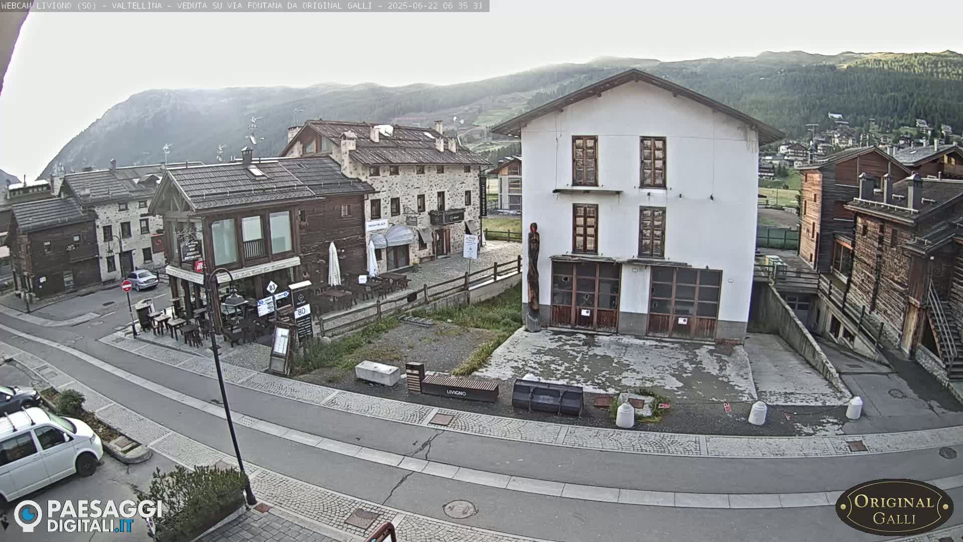 Livigno City Centro Center Live Cam - Sondrio, Lombardy, Italy
