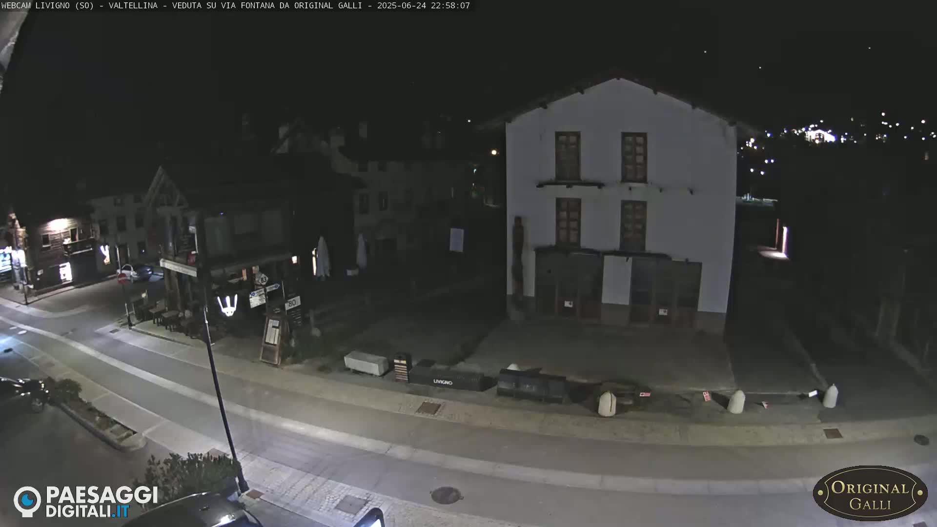 Livigno City Centro Center Live Cam - Sondrio, Lombardy, Italy