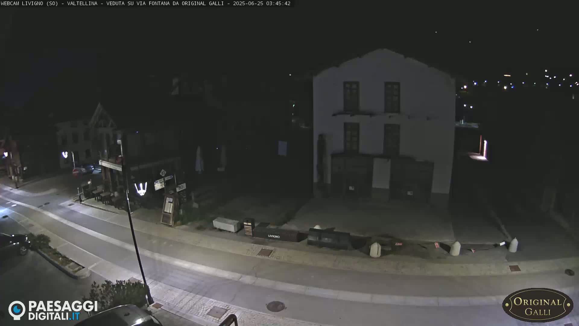 Livigno City Centro Center Live Cam - Sondrio, Lombardy, Italy