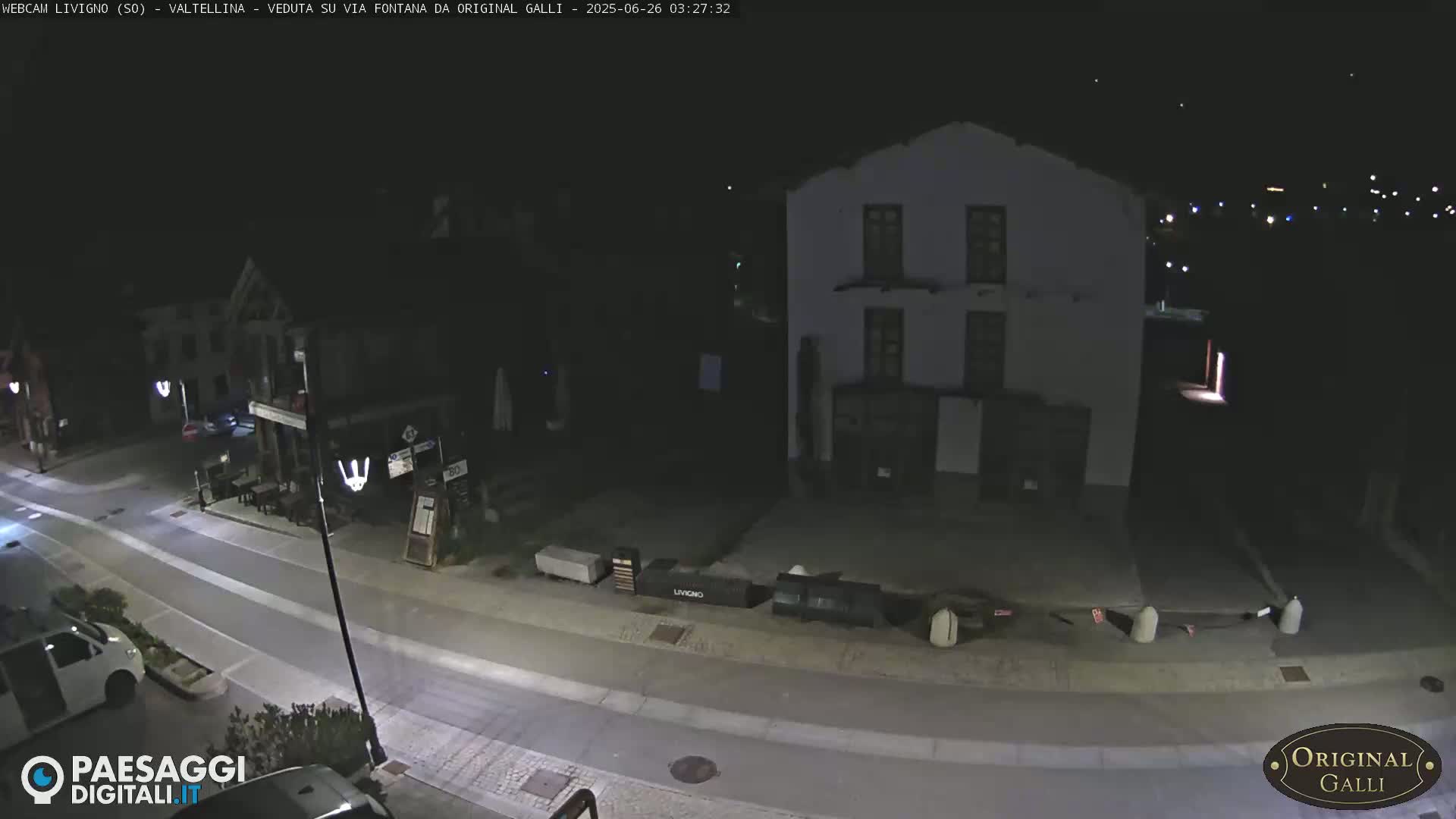 Livigno City Centro Center Live Cam - Sondrio, Lombardy, Italy