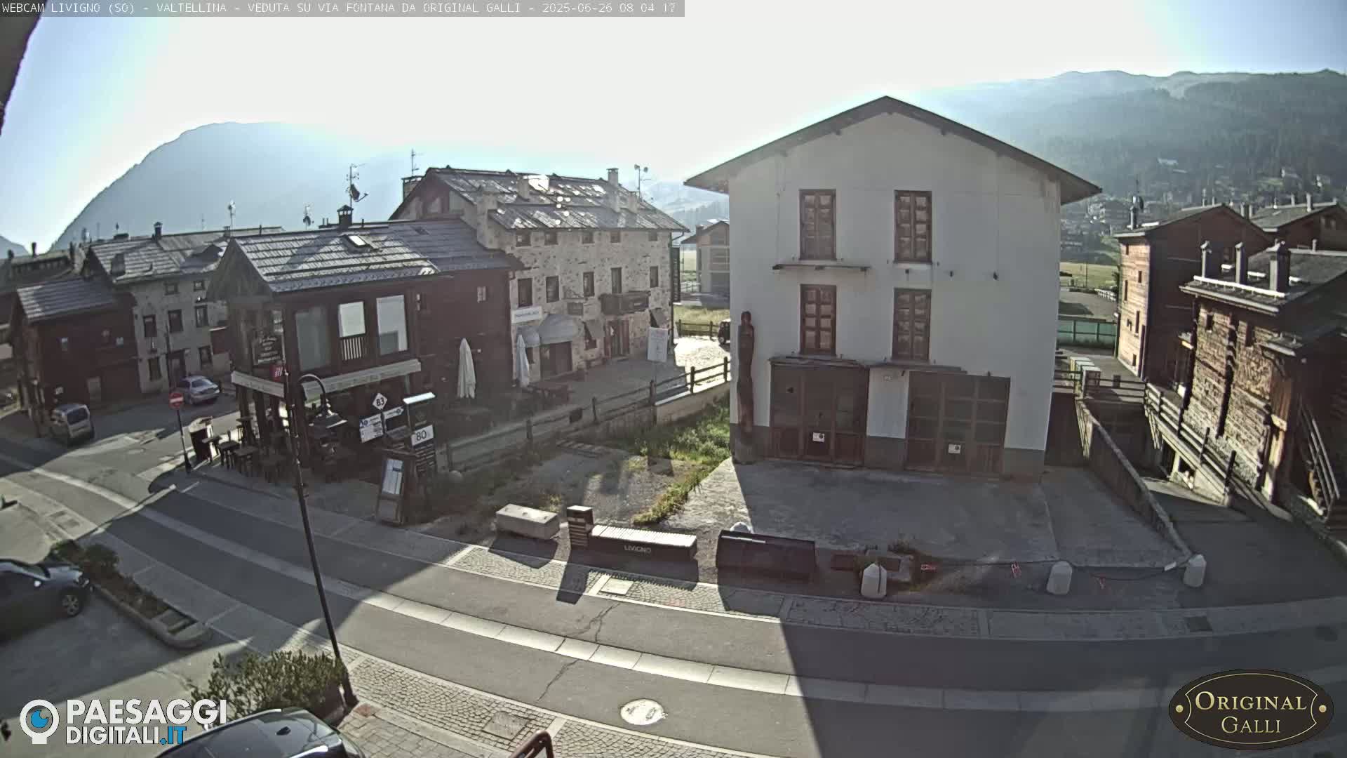 Livigno City Centro Center Live Cam - Sondrio, Lombardy, Italy