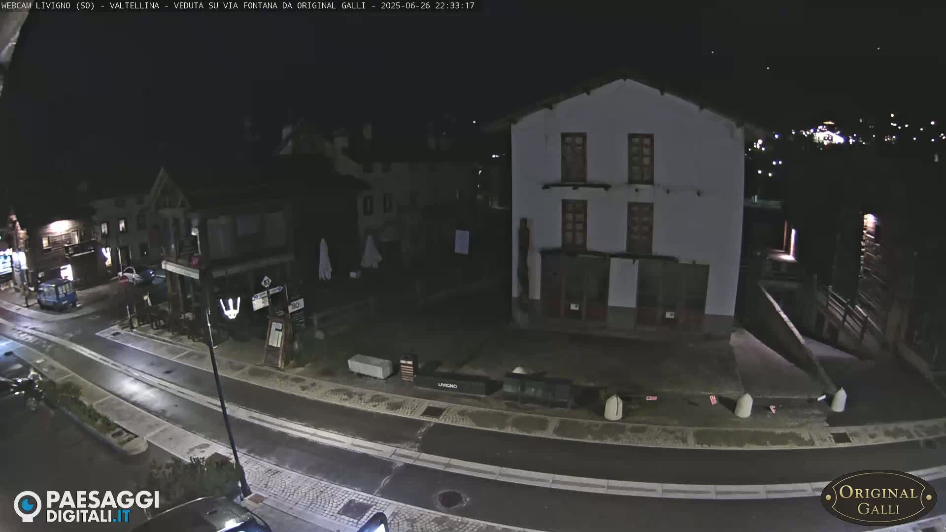 Livigno City Centro Center Live Cam - Sondrio, Lombardy, Italy
