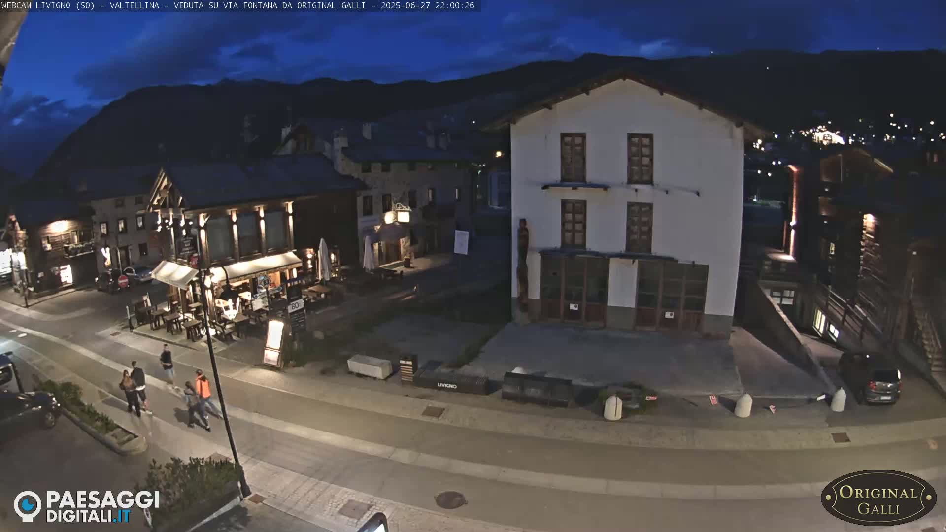Livigno City Centro Center Live Cam - Sondrio, Lombardy, Italy