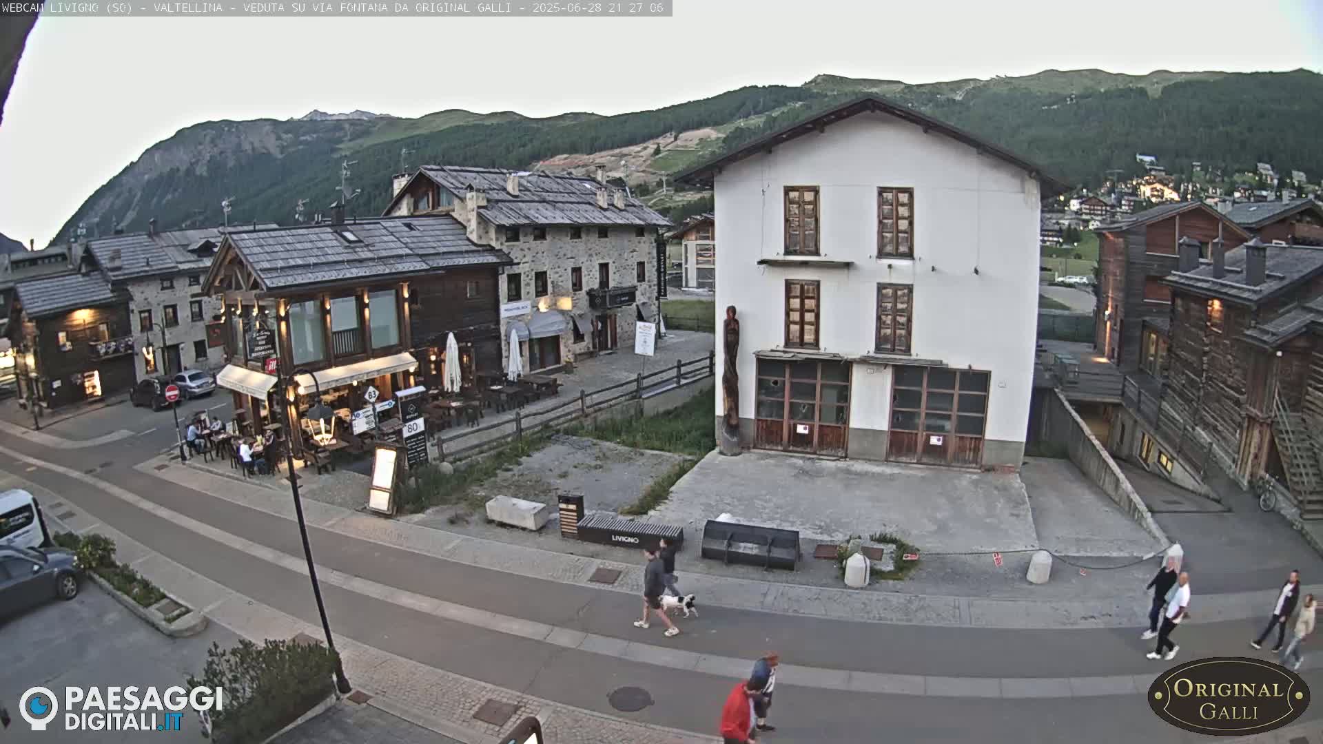 Livigno City Centro Center Live Cam - Sondrio, Lombardy, Italy