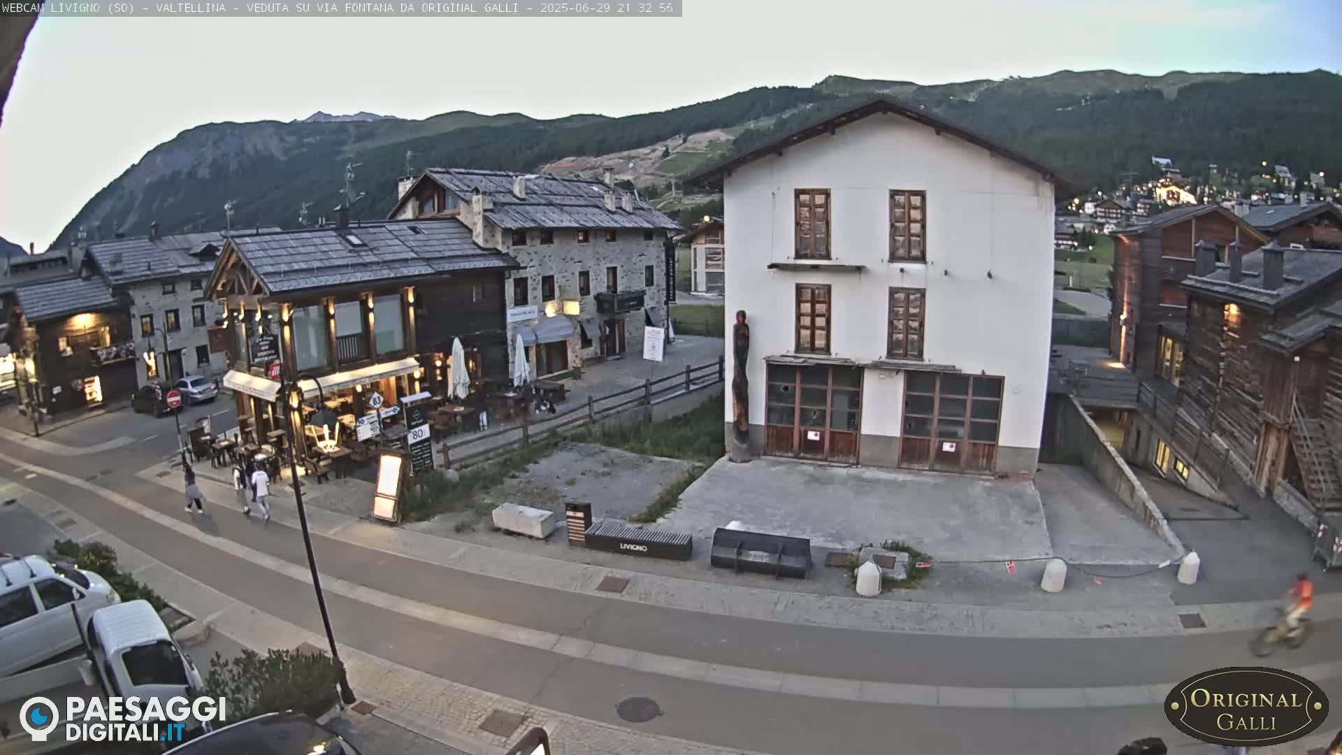 Livigno City Centro Center Live Cam - Sondrio, Lombardy, Italy