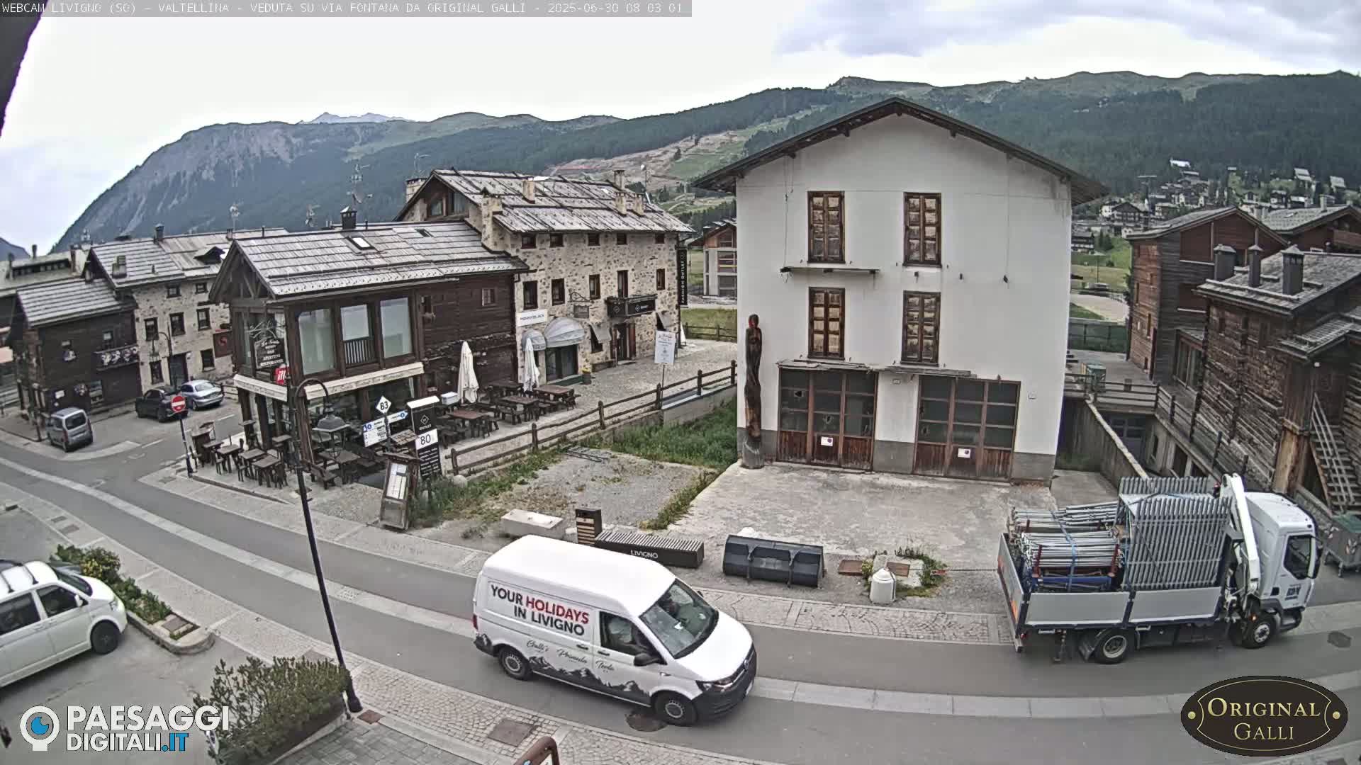 Livigno City Centro Center Live Cam - Sondrio, Lombardy, Italy