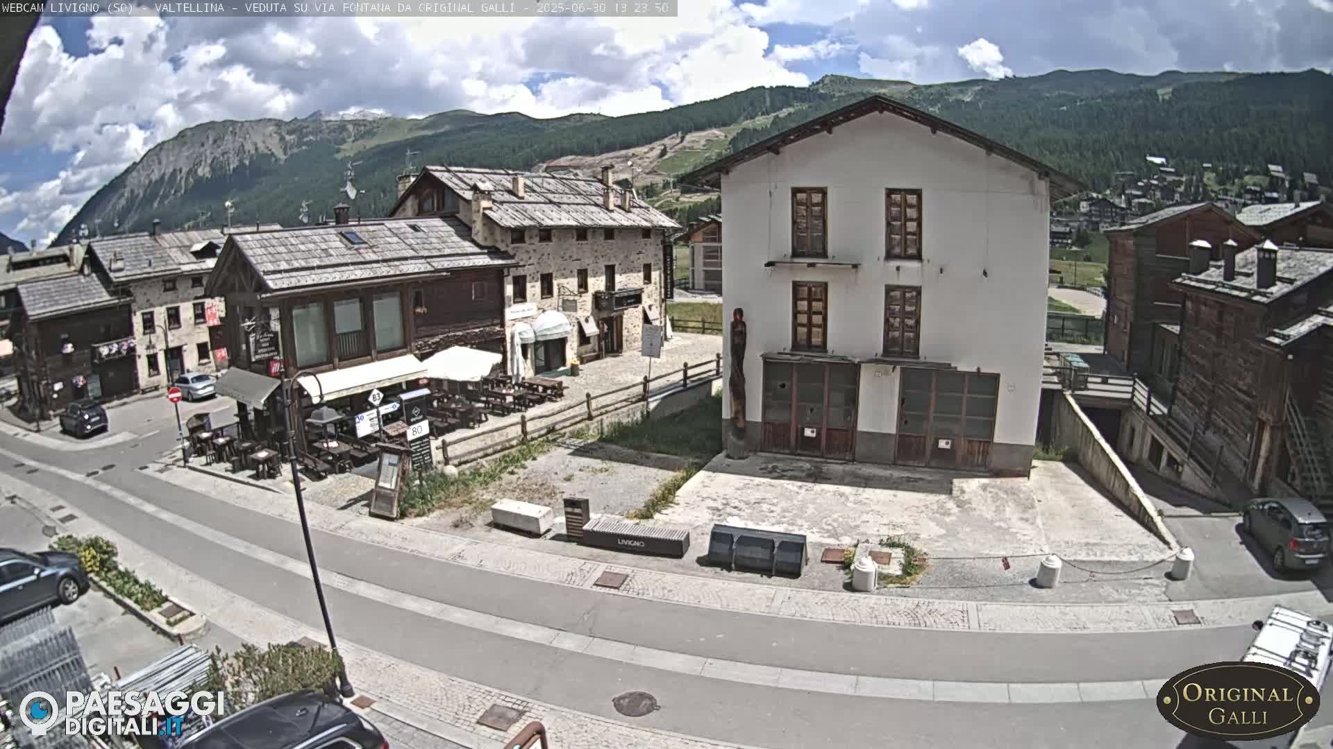 Livigno City Centro Center Live Cam - Sondrio, Lombardy, Italy