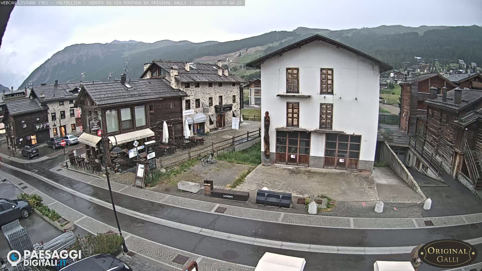 Livigno City Centro Center Live Cam - Sondrio, Lombardy, Italy