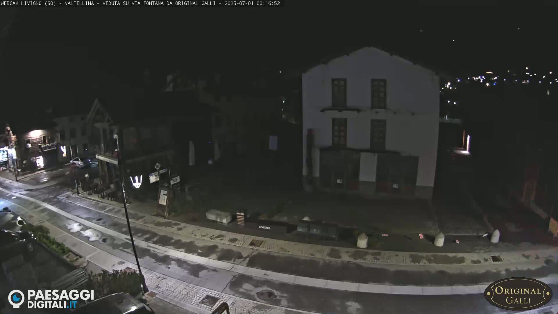 Livigno City Centro Center Live Cam - Sondrio, Lombardy, Italy
