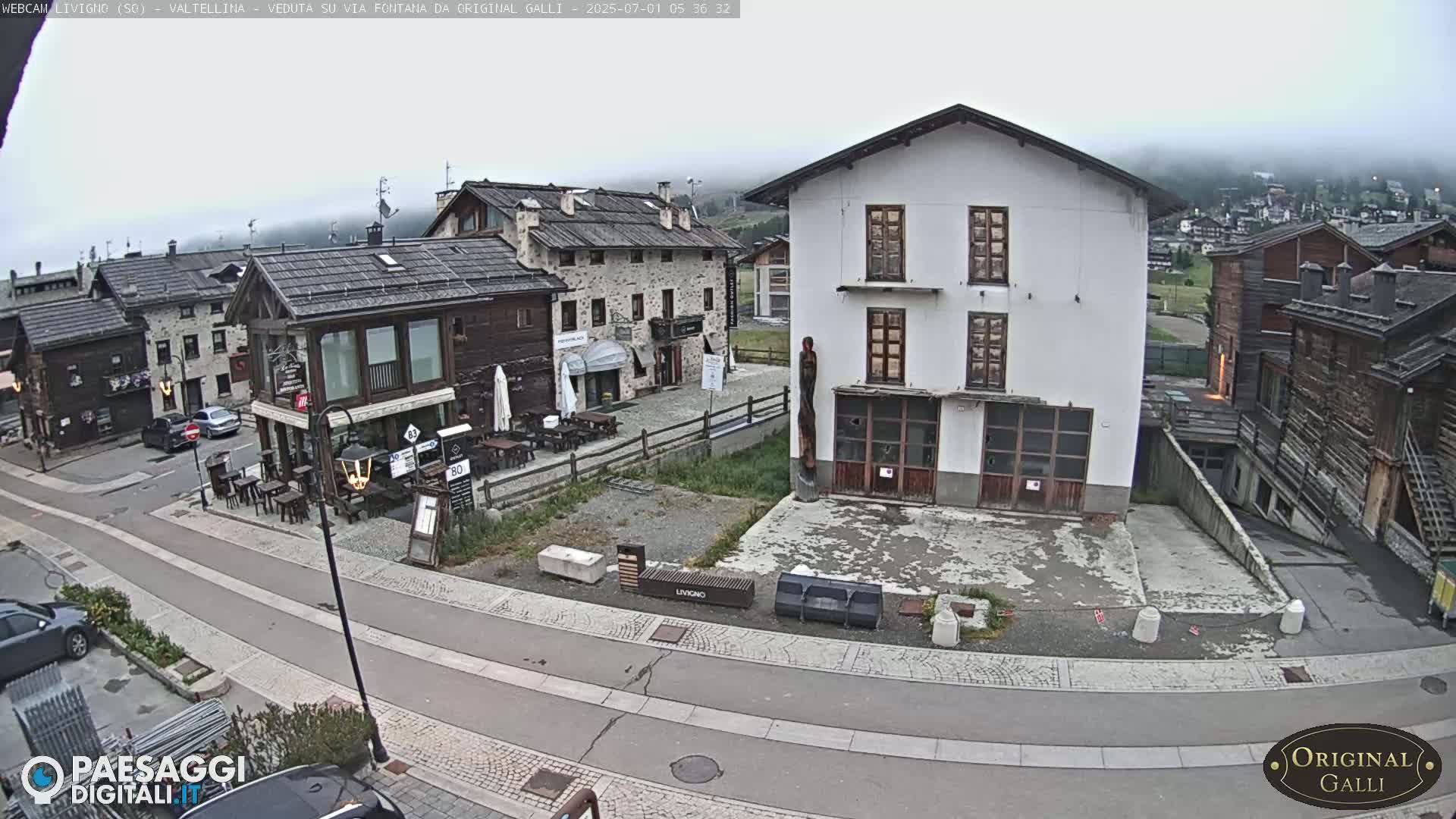 Livigno City Centro Center Live Cam - Sondrio, Lombardy, Italy
