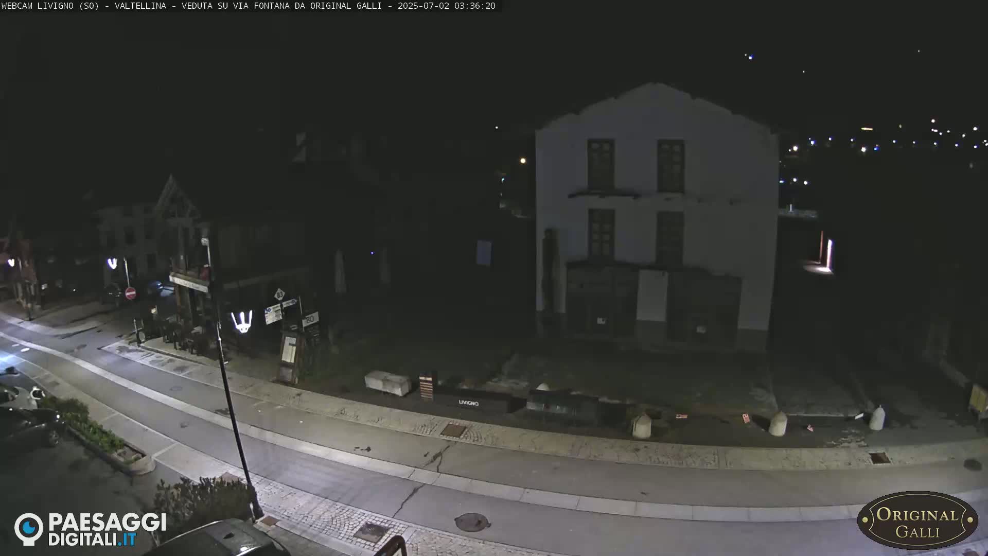 Livigno City Centro Center Live Cam - Sondrio, Lombardy, Italy