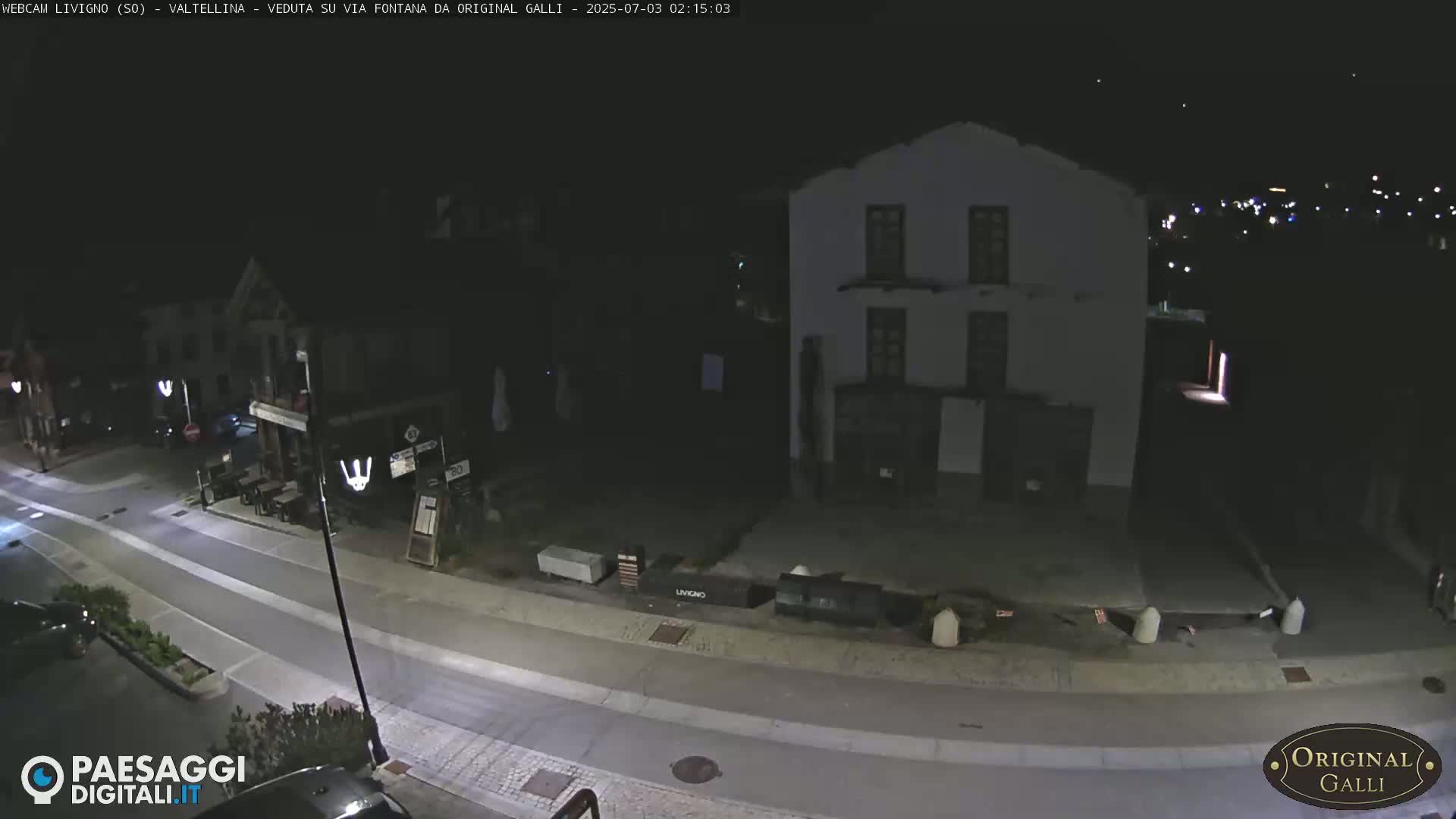Livigno City Centro Center Live Cam - Sondrio, Lombardy, Italy