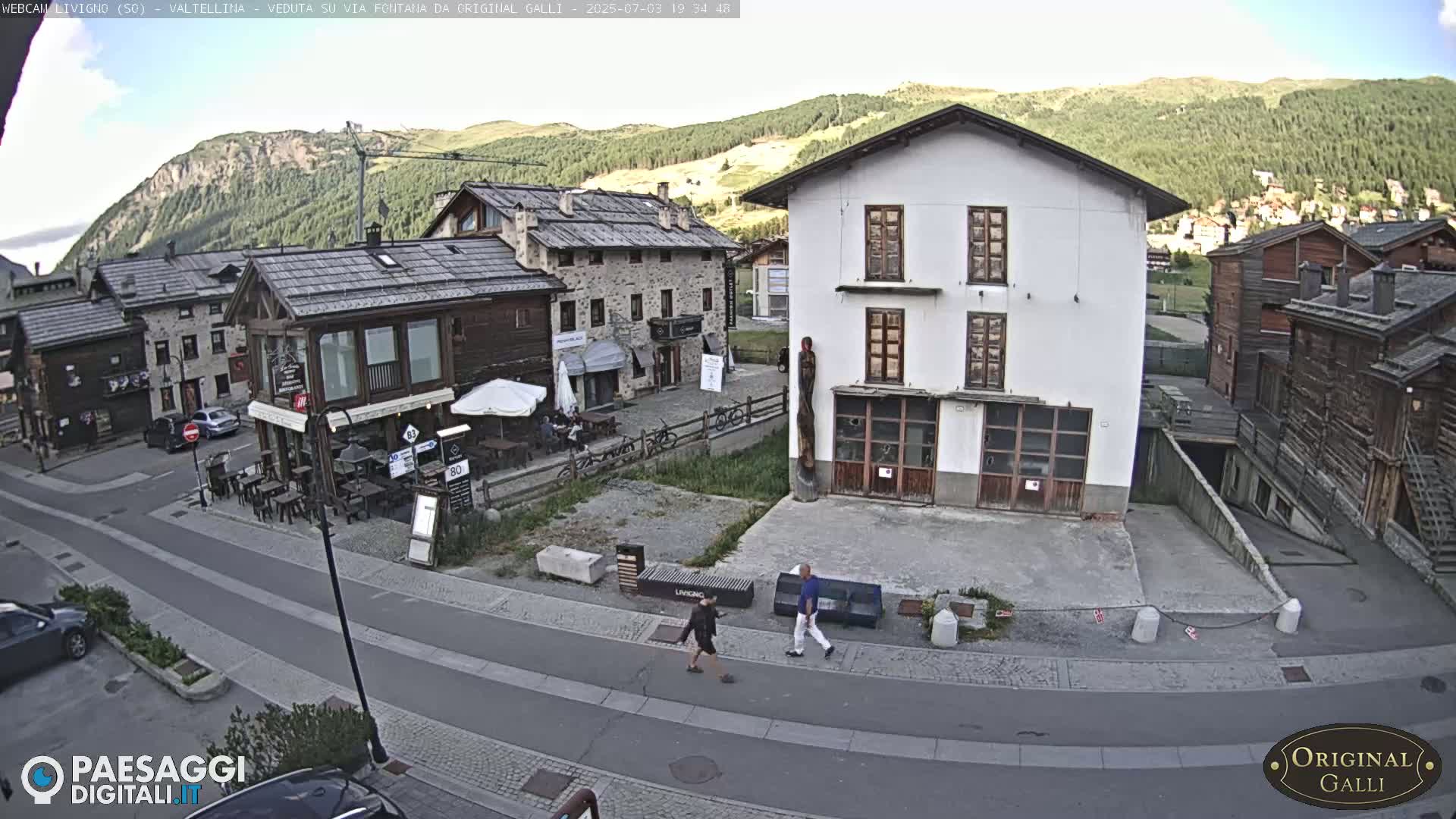 Livigno City Centro Center Live Cam - Sondrio, Lombardy, Italy