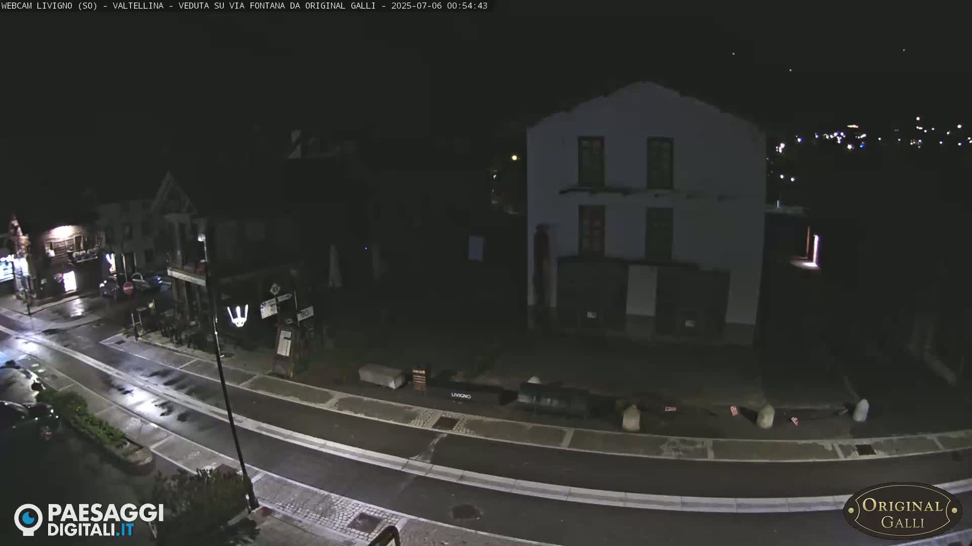 Livigno City Centro Center Live Cam - Sondrio, Lombardy, Italy