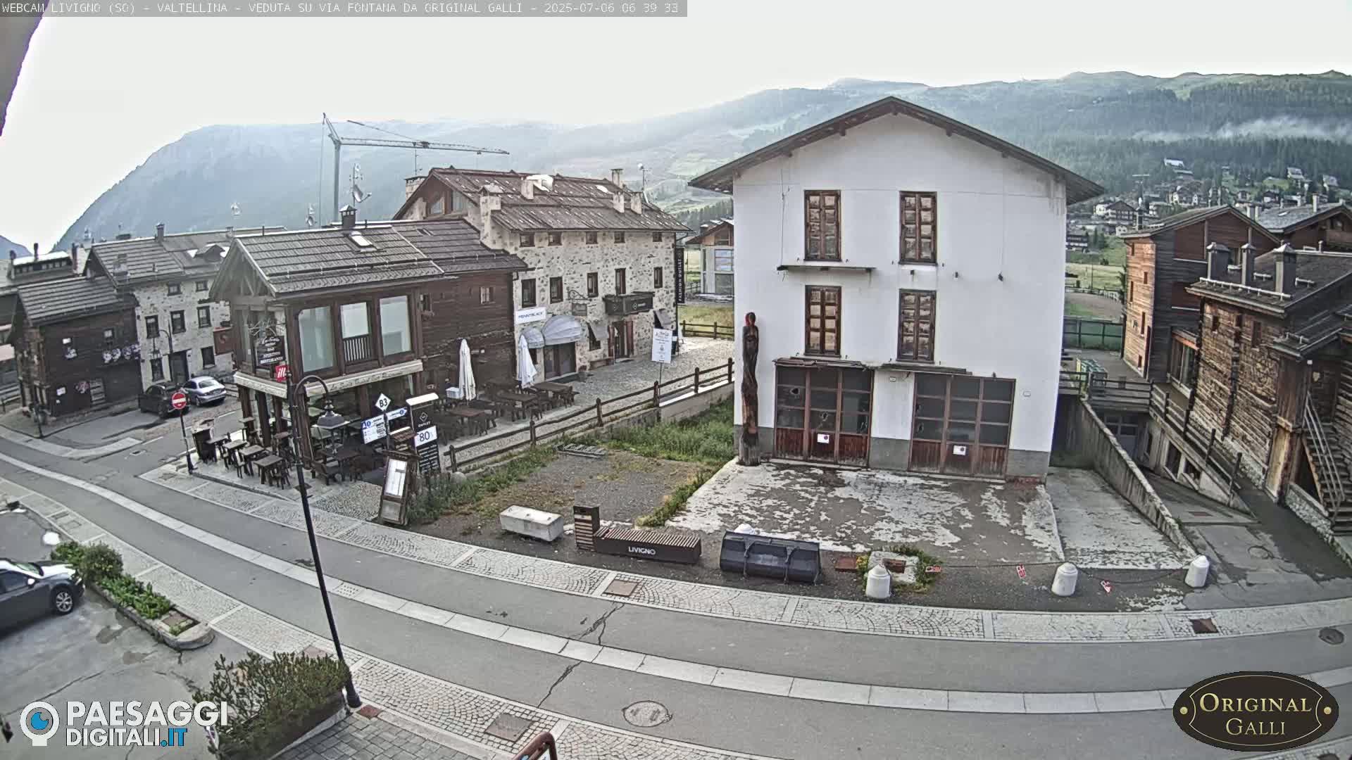 Livigno City Centro Center Live Cam - Sondrio, Lombardy, Italy