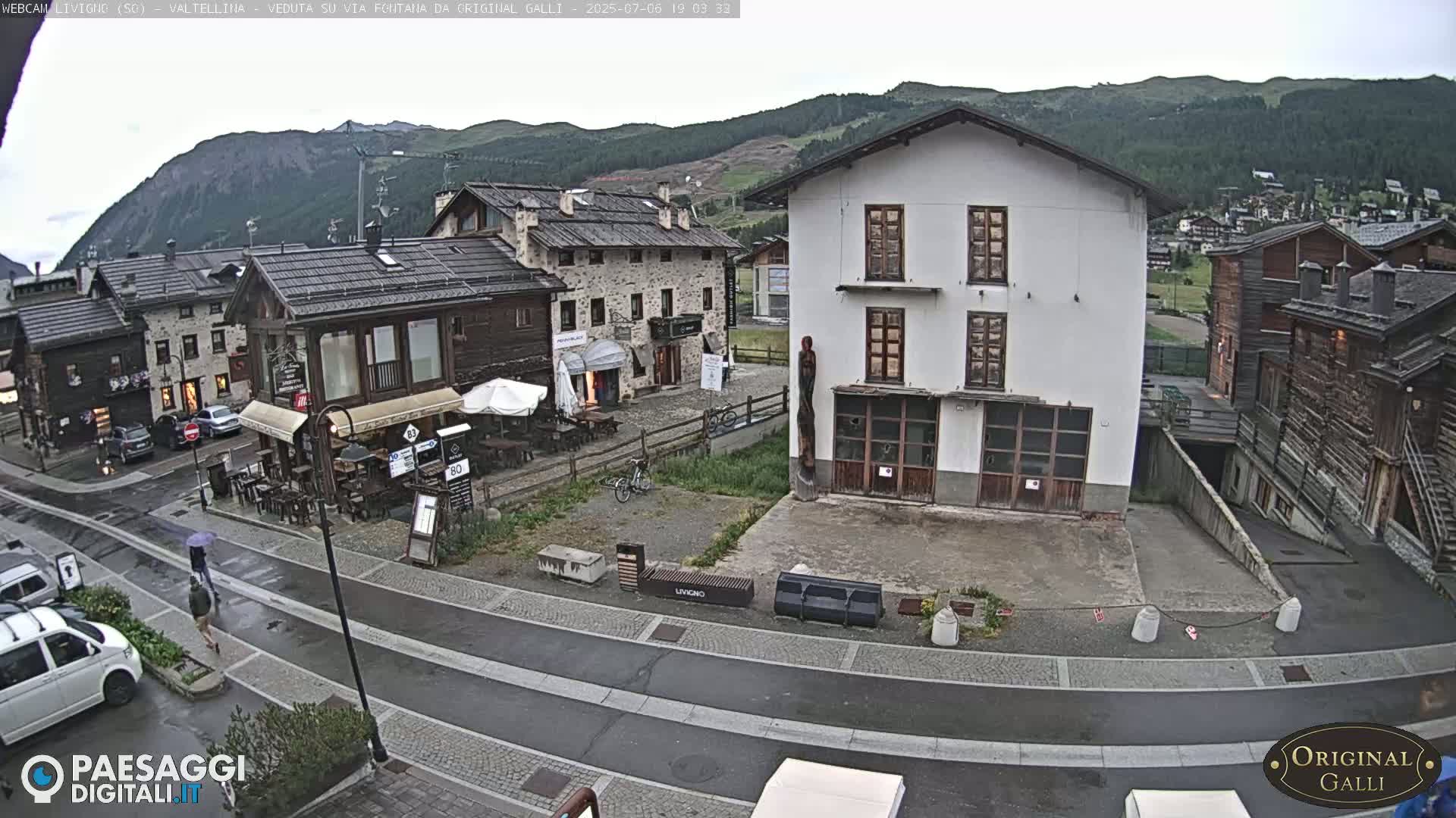 Livigno City Centro Center Live Cam - Sondrio, Lombardy, Italy