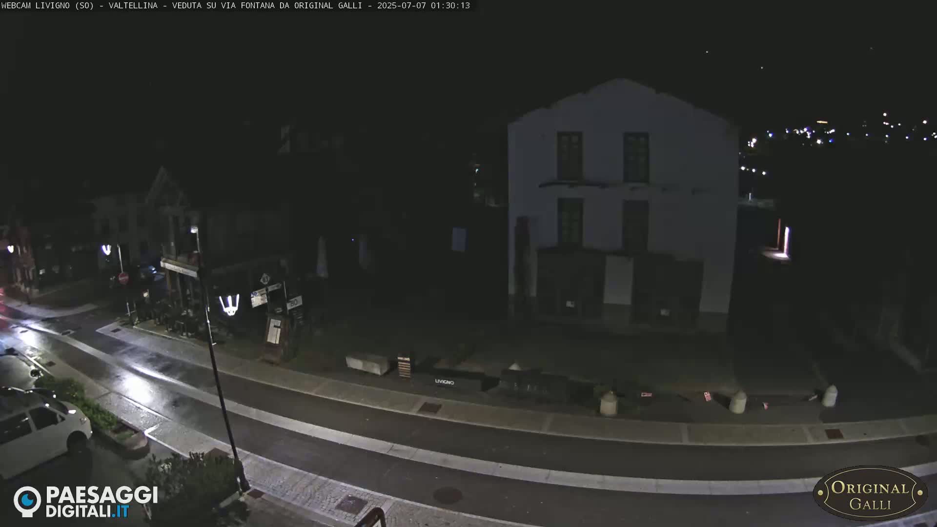 Livigno City Centro Center Live Cam - Sondrio, Lombardy, Italy
