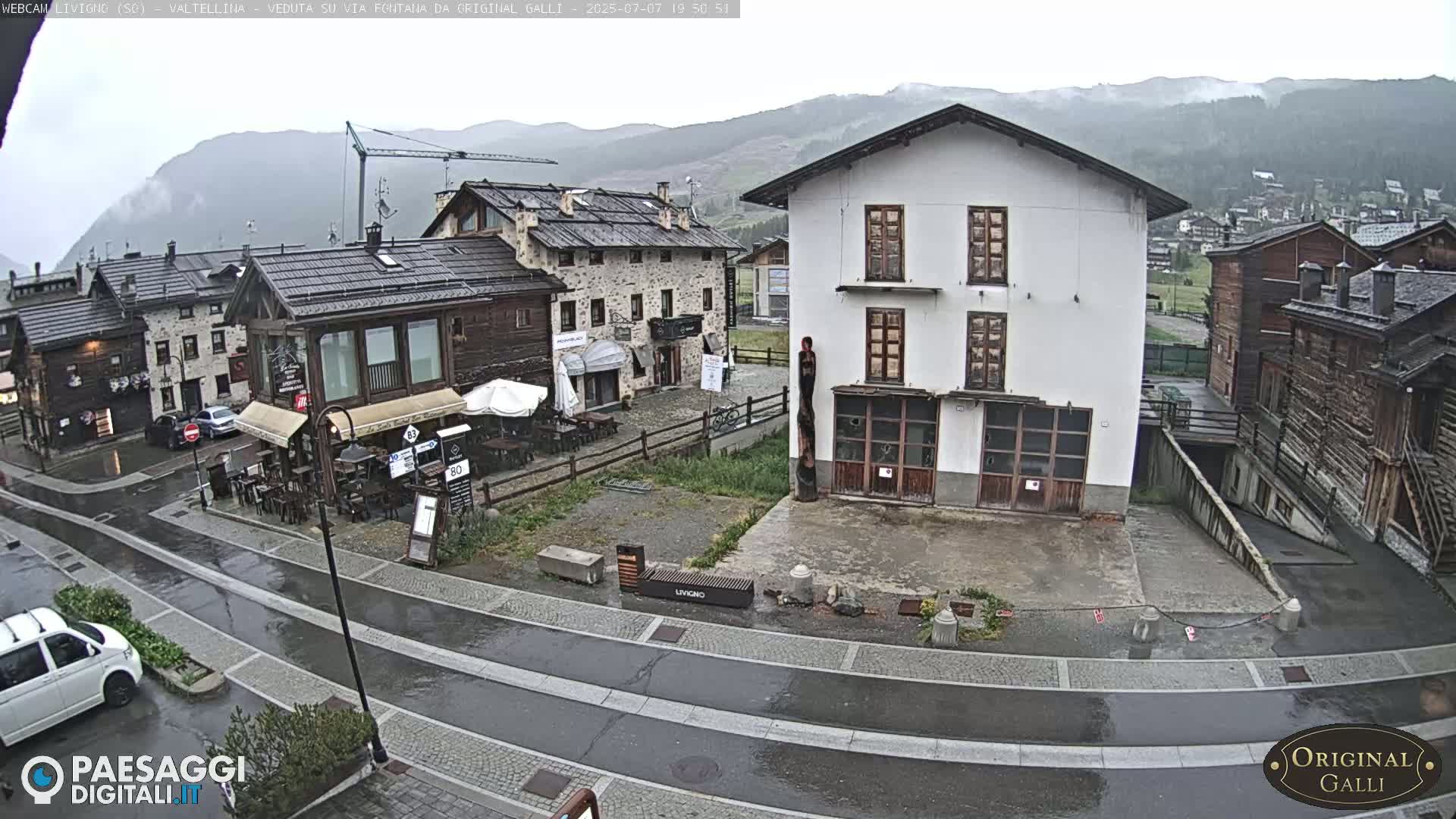 Livigno City Centro Center Live Cam - Sondrio, Lombardy, Italy