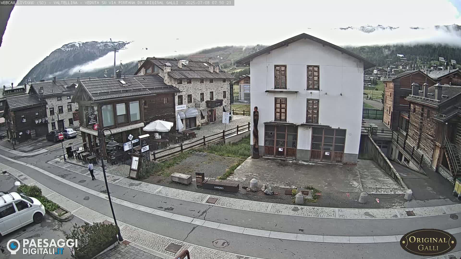 Livigno City Centro Center Live Cam - Sondrio, Lombardy, Italy