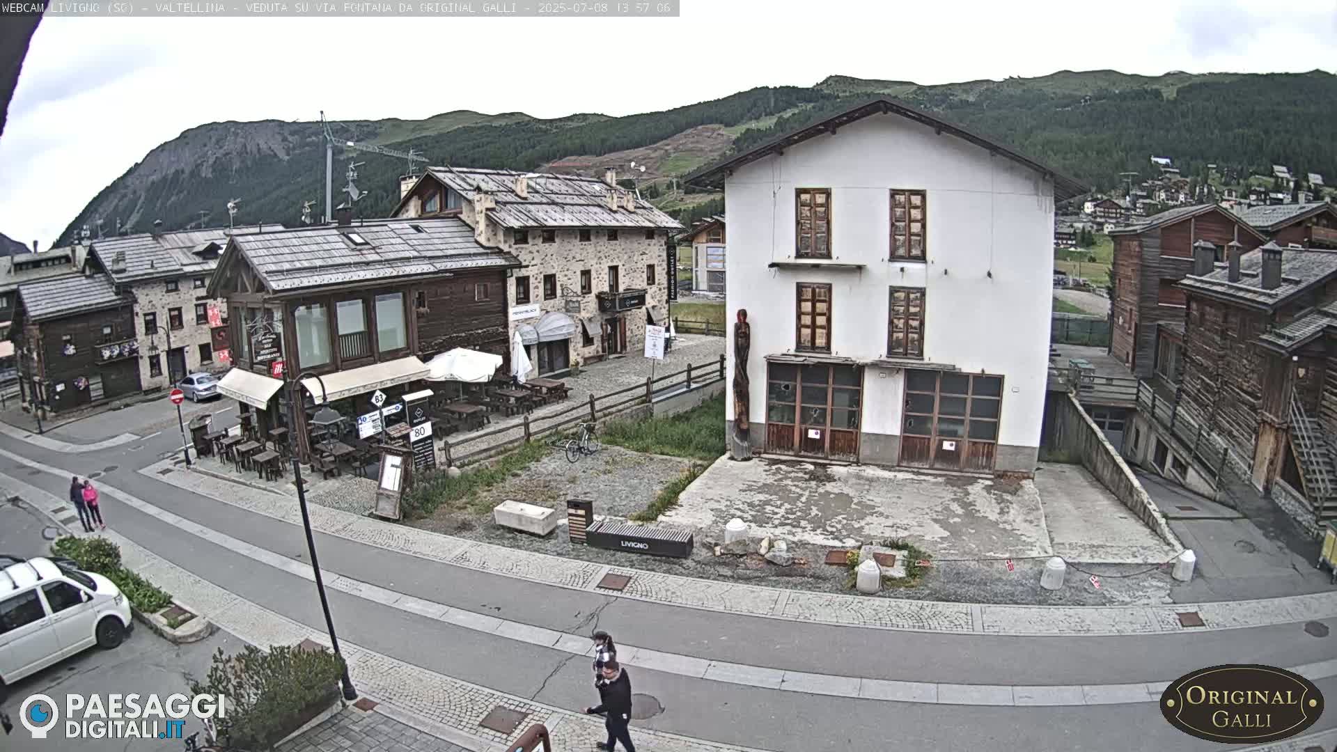 Livigno City Centro Center Live Cam - Sondrio, Lombardy, Italy