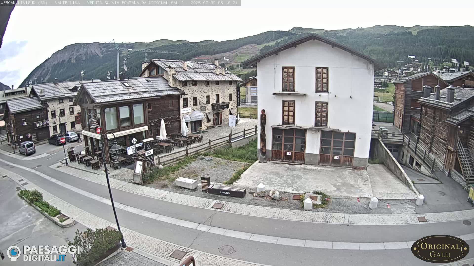 Livigno City Centro Center Live Cam - Sondrio, Lombardy, Italy