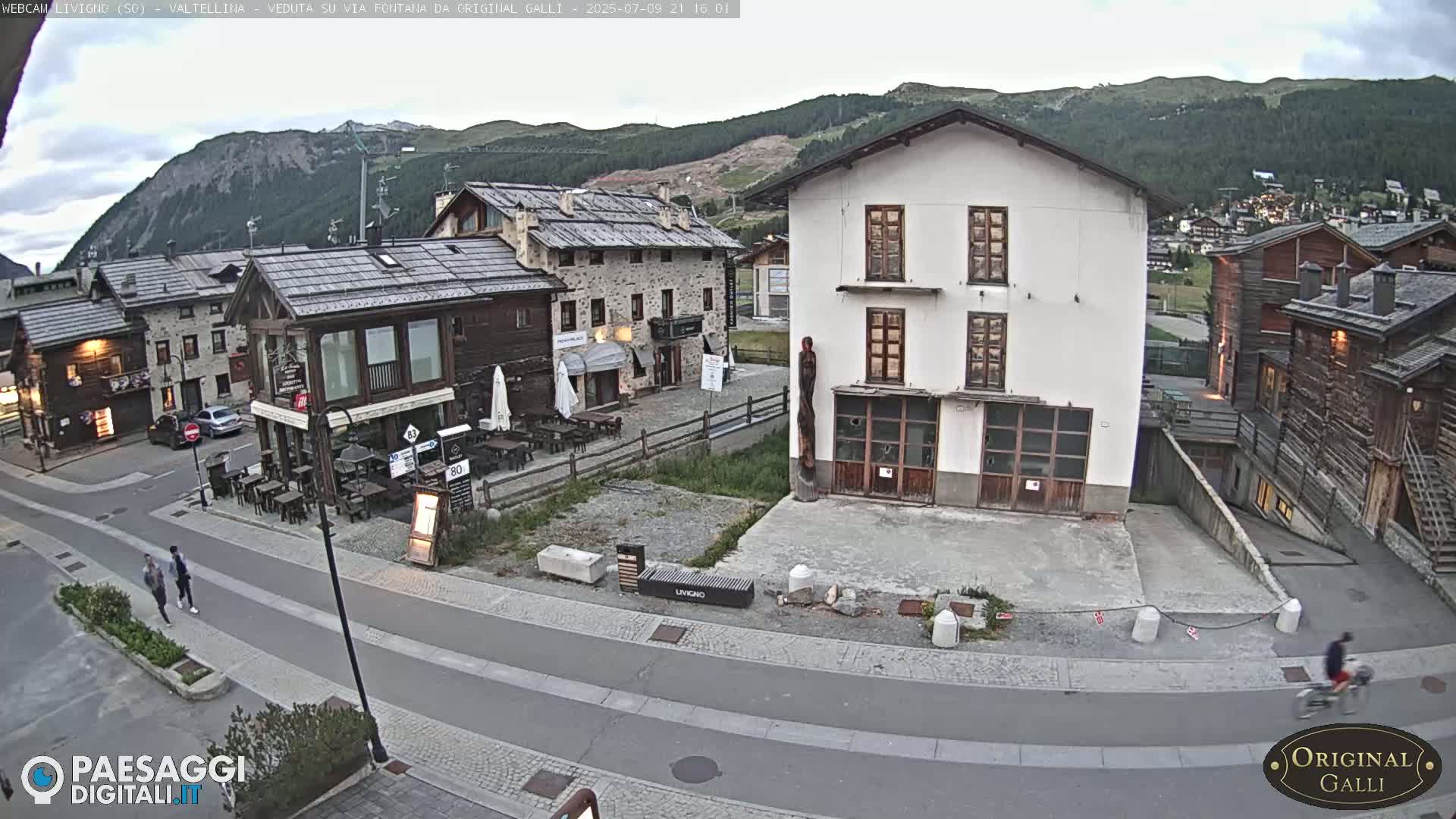 Livigno City Centro Center Live Cam - Sondrio, Lombardy, Italy